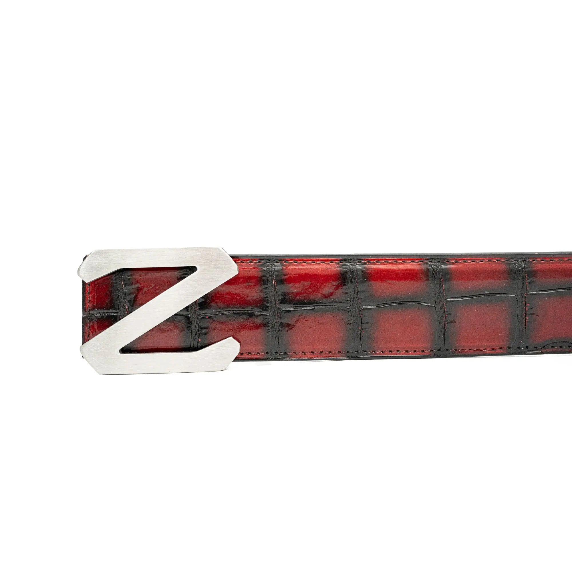 Handcrafted Alligator Leather Belts DVG186 Divinch