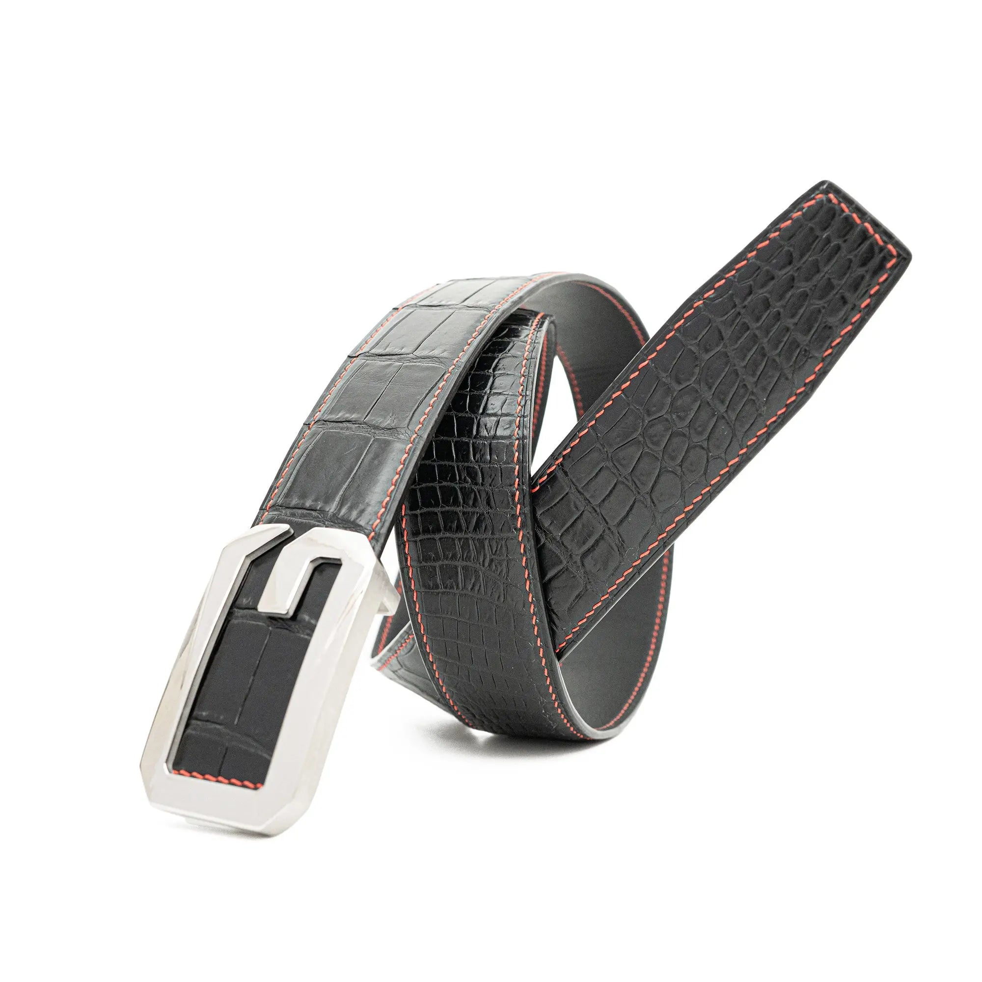 Handcrafted Alligator Leather Belts DVG19 Divinch