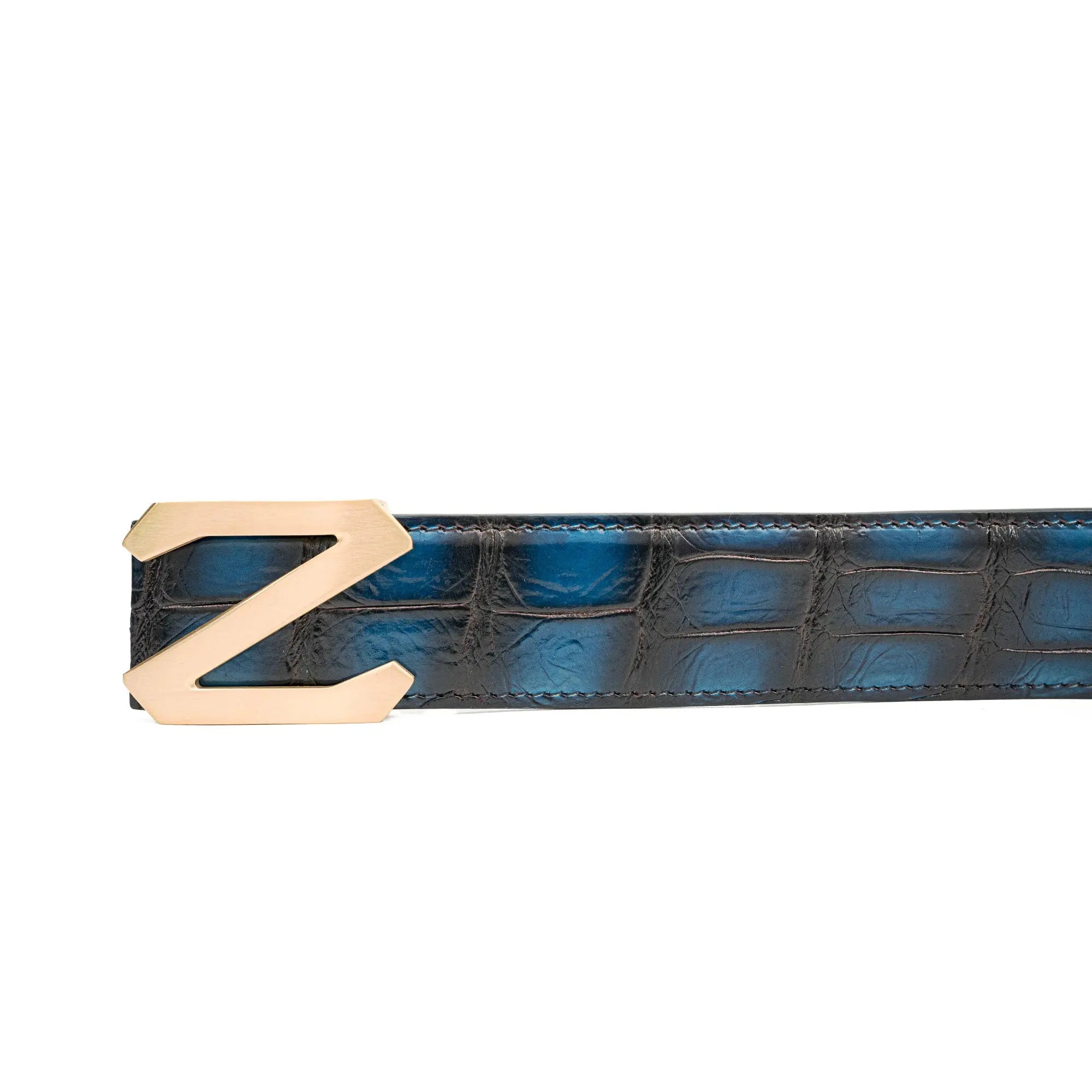 Handcrafted Alligator Leather Belts DVG205 Divinch