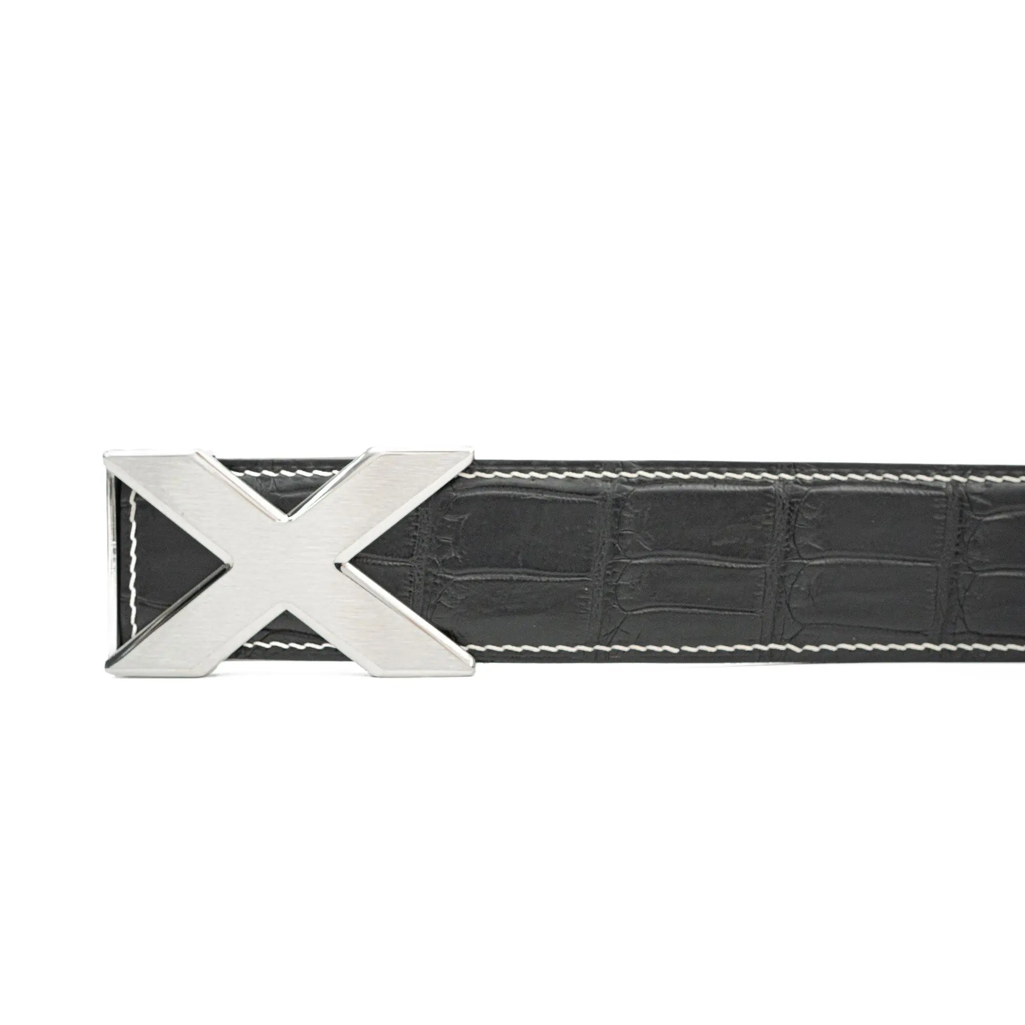 Handcrafted Alligator Leather Belts DVG2121 Divinch