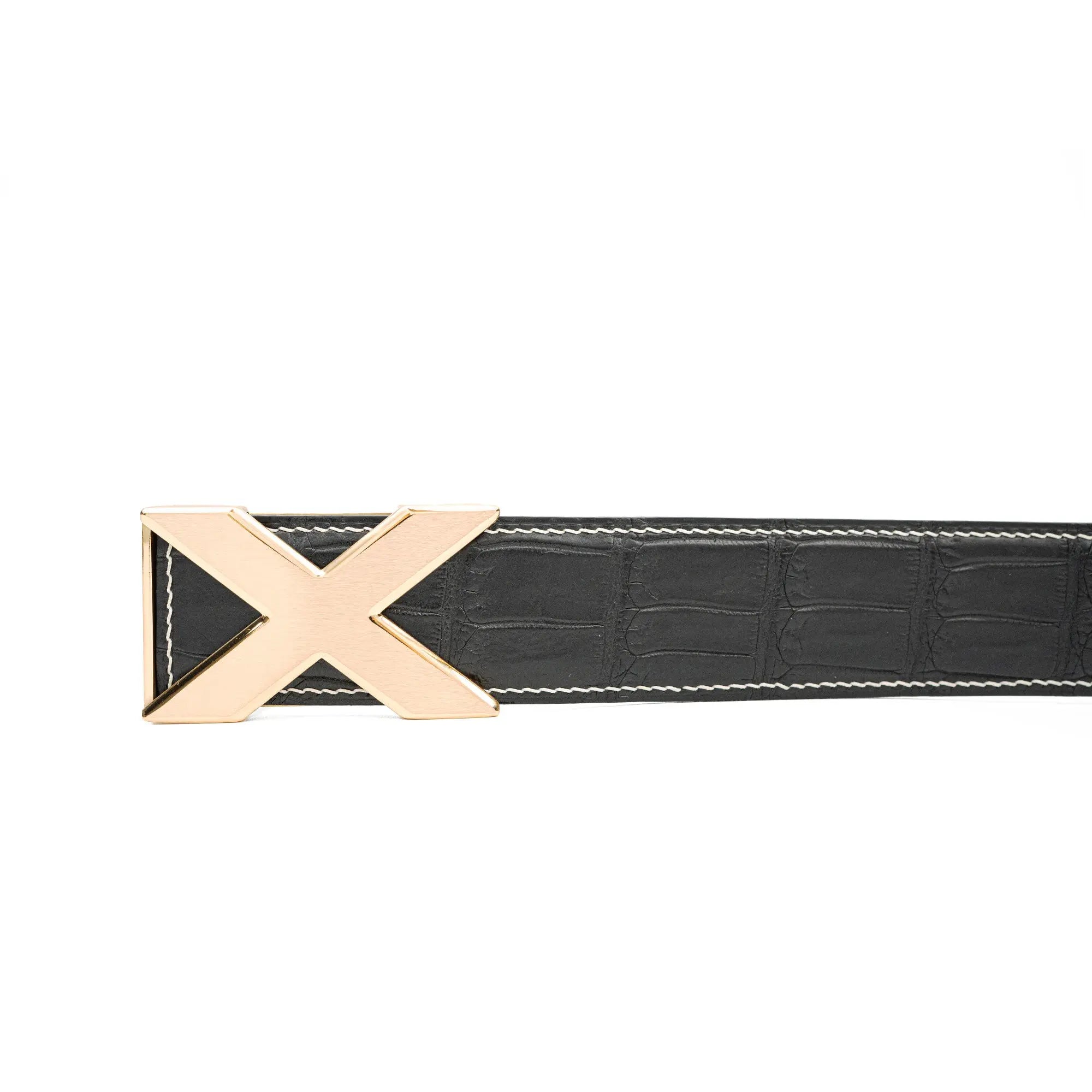 Handcrafted Alligator Leather Belts DVG2121 Divinch