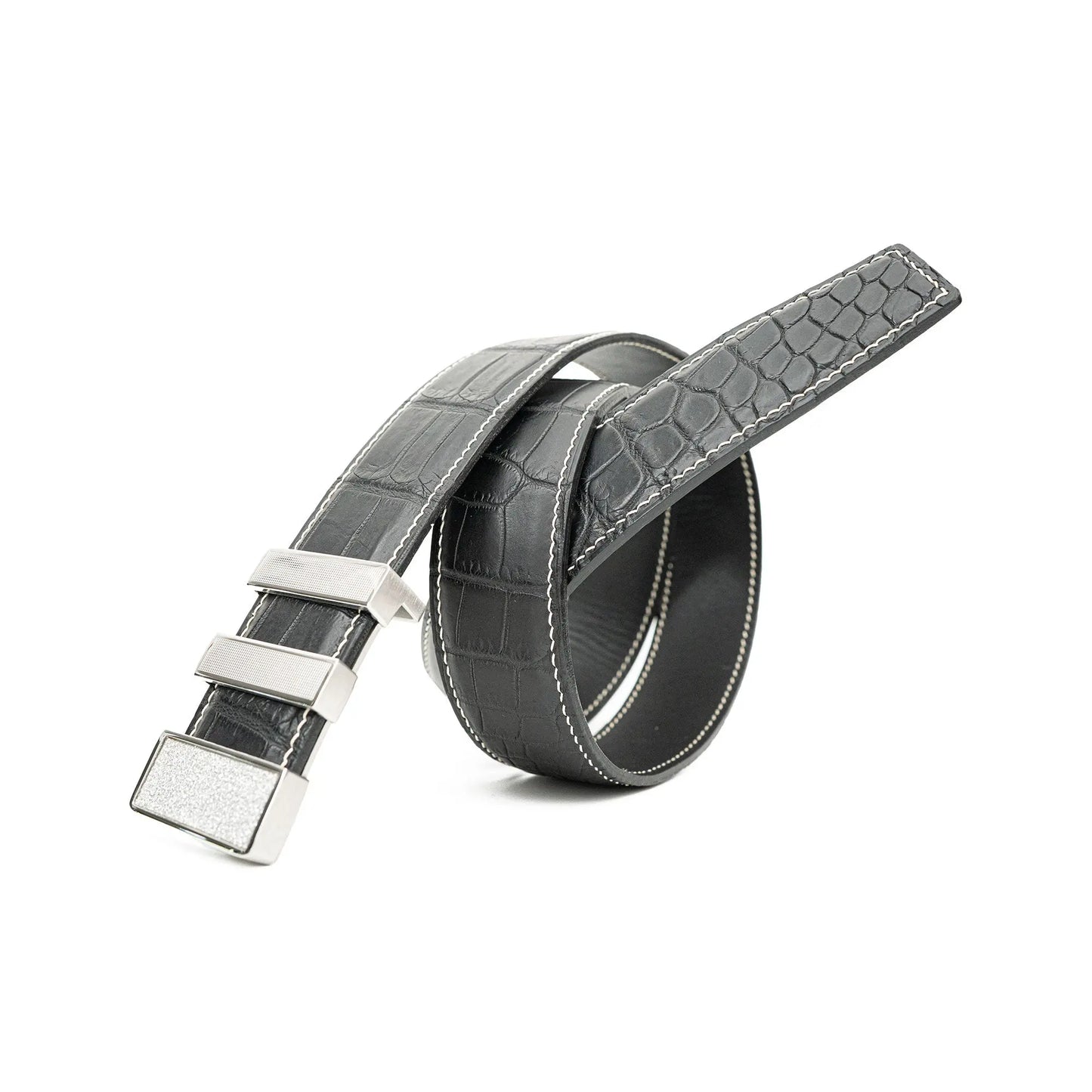 Handcrafted Alligator Leather Belts DVG22 Divinch