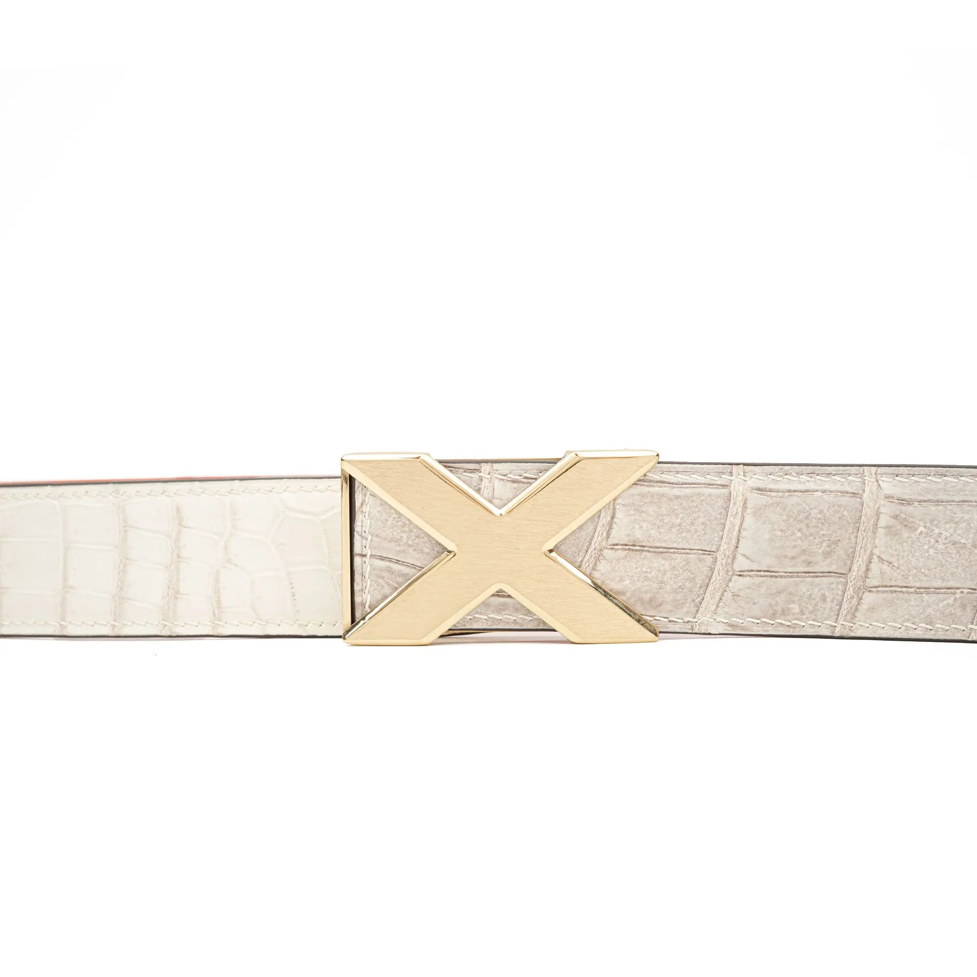 Handcrafted Alligator Leather Belts DVG225 Divinch