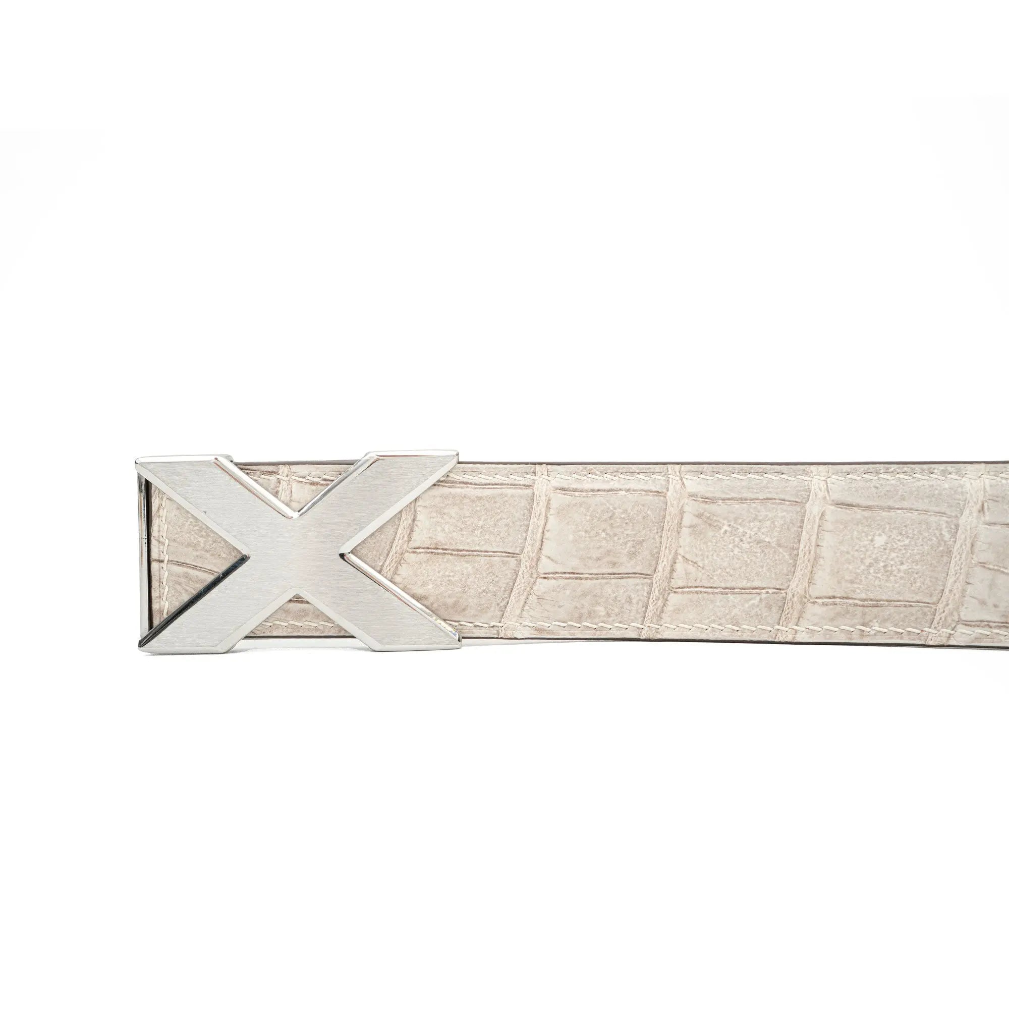 Handcrafted Alligator Leather Belts DVG225 Divinch