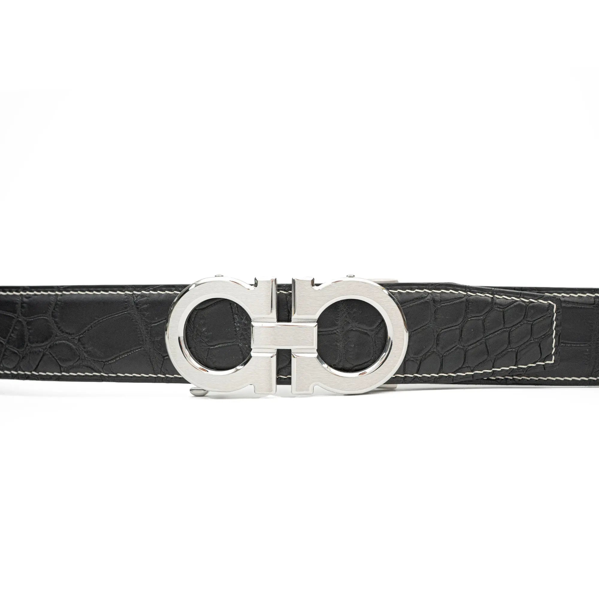Handcrafted Alligator Leather Belts DVG245 Divinch