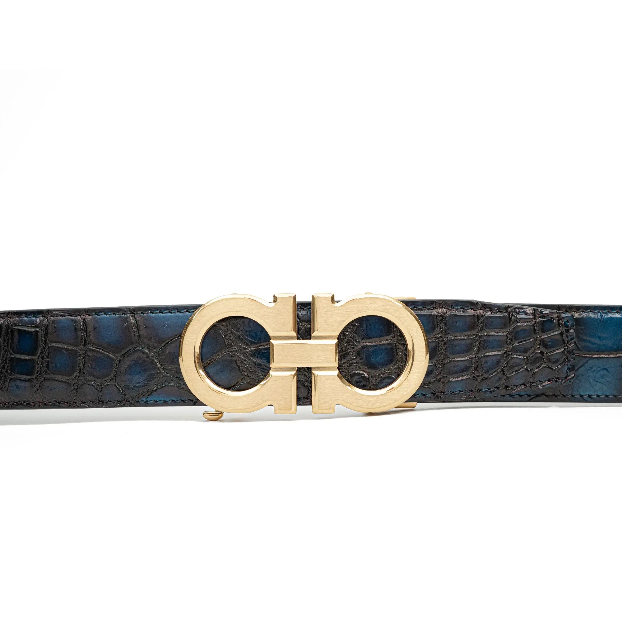 Handcrafted Alligator Leather Belts DVG266 Divinch