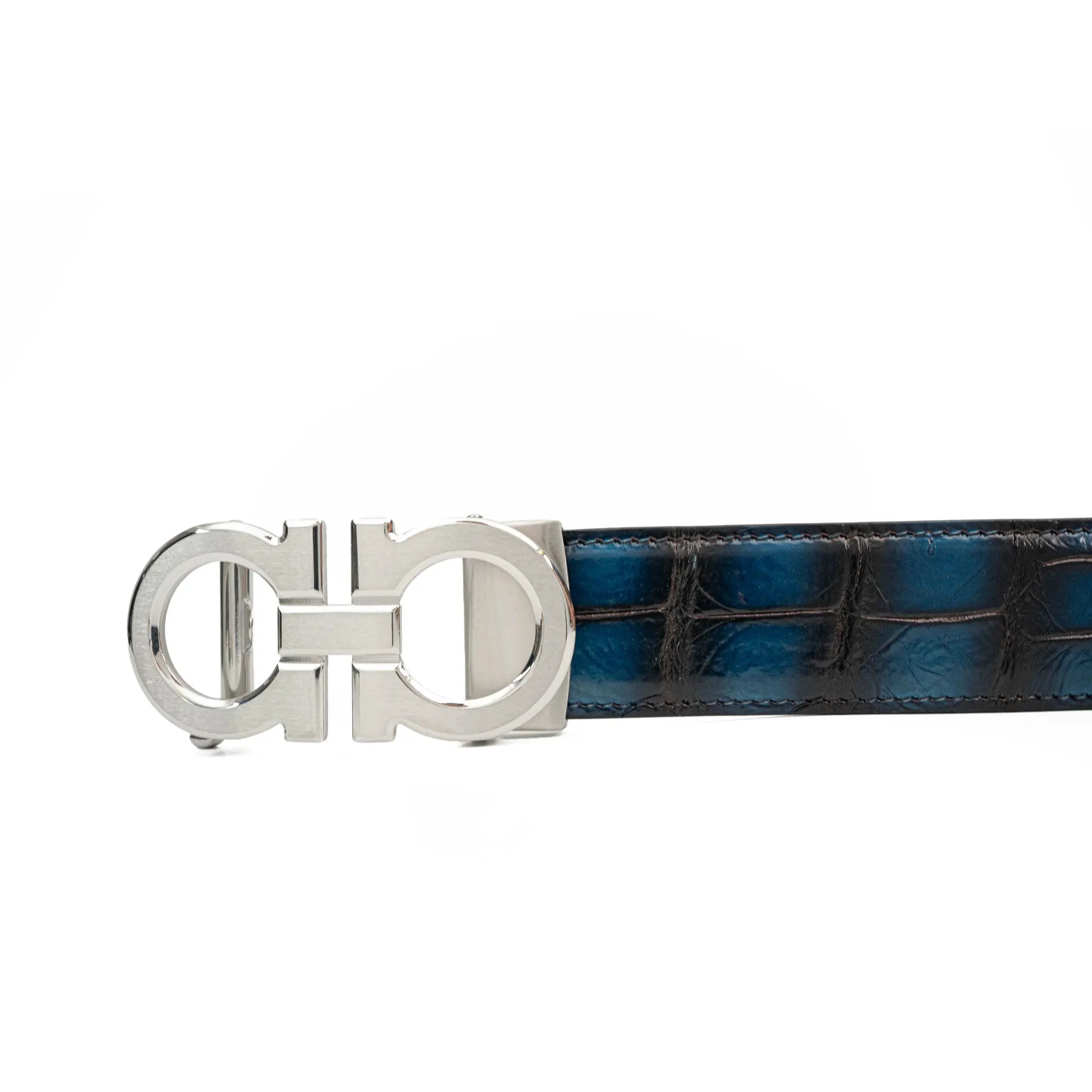 Handcrafted Alligator Leather Belts DVG266 Divinch
