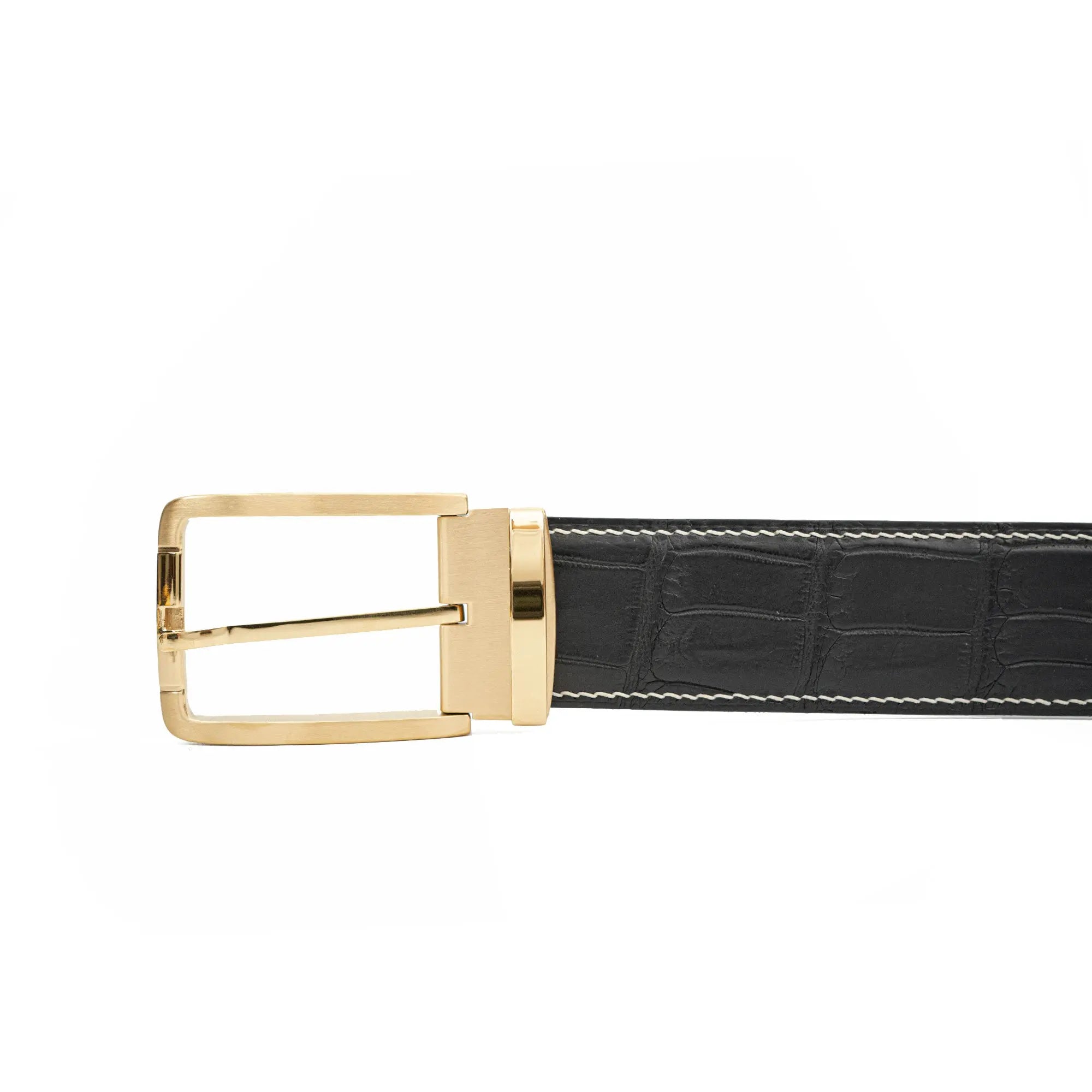 Handcrafted Alligator Leather Belts DVG273 Divinch
