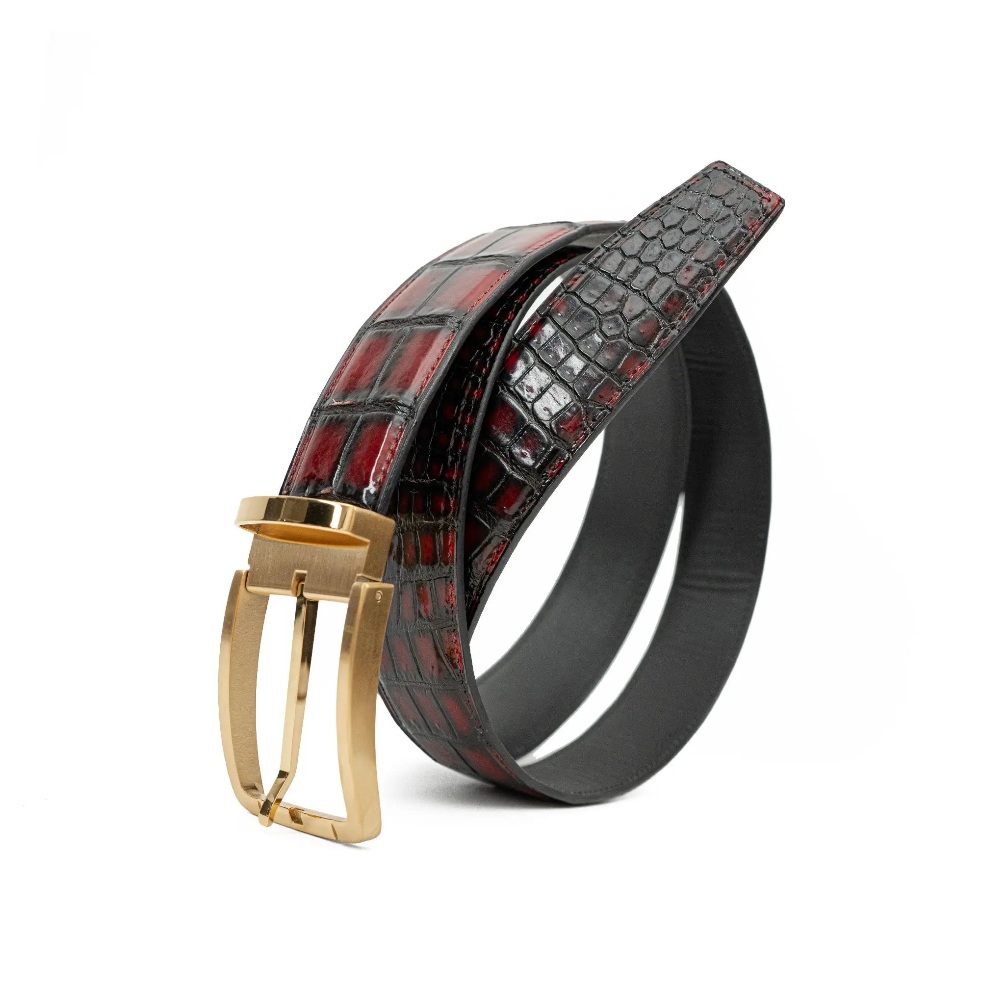Handcrafted Alligator Leather Belts DVG279 Divinch