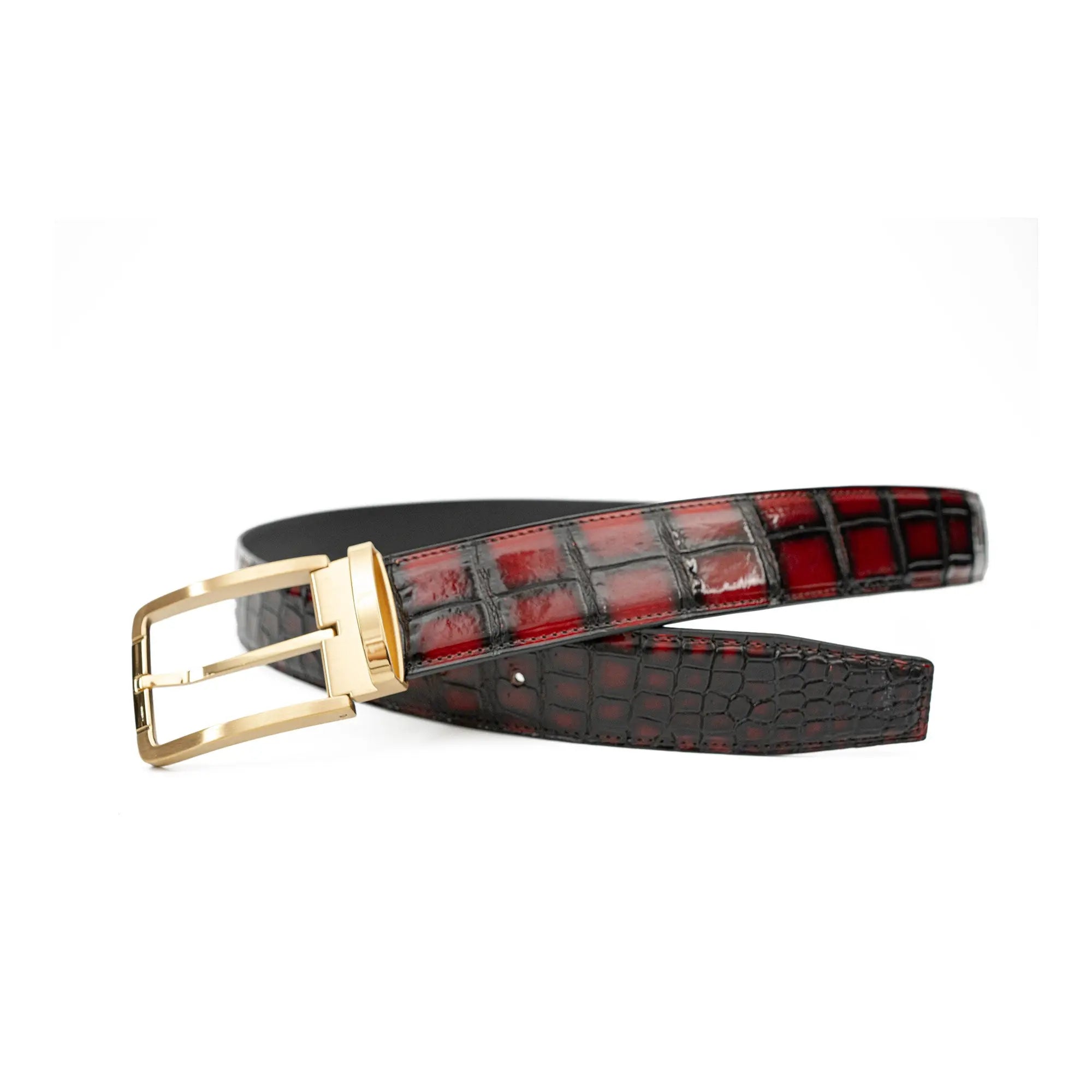 Handcrafted Alligator Leather Belts DVG279 Divinch