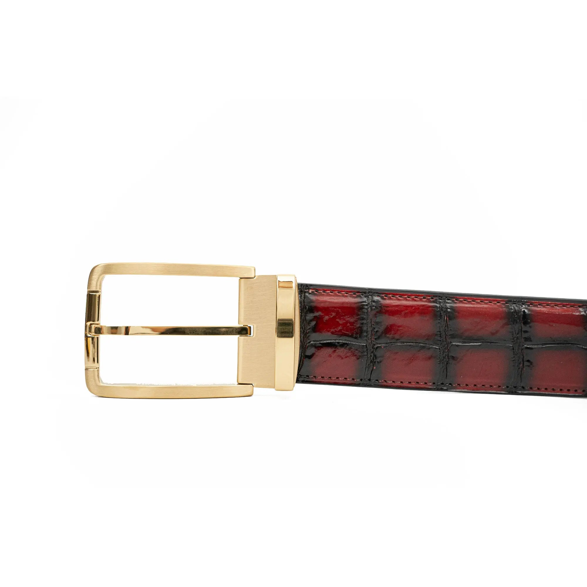 Handcrafted Alligator Leather Belts DVG279 Divinch