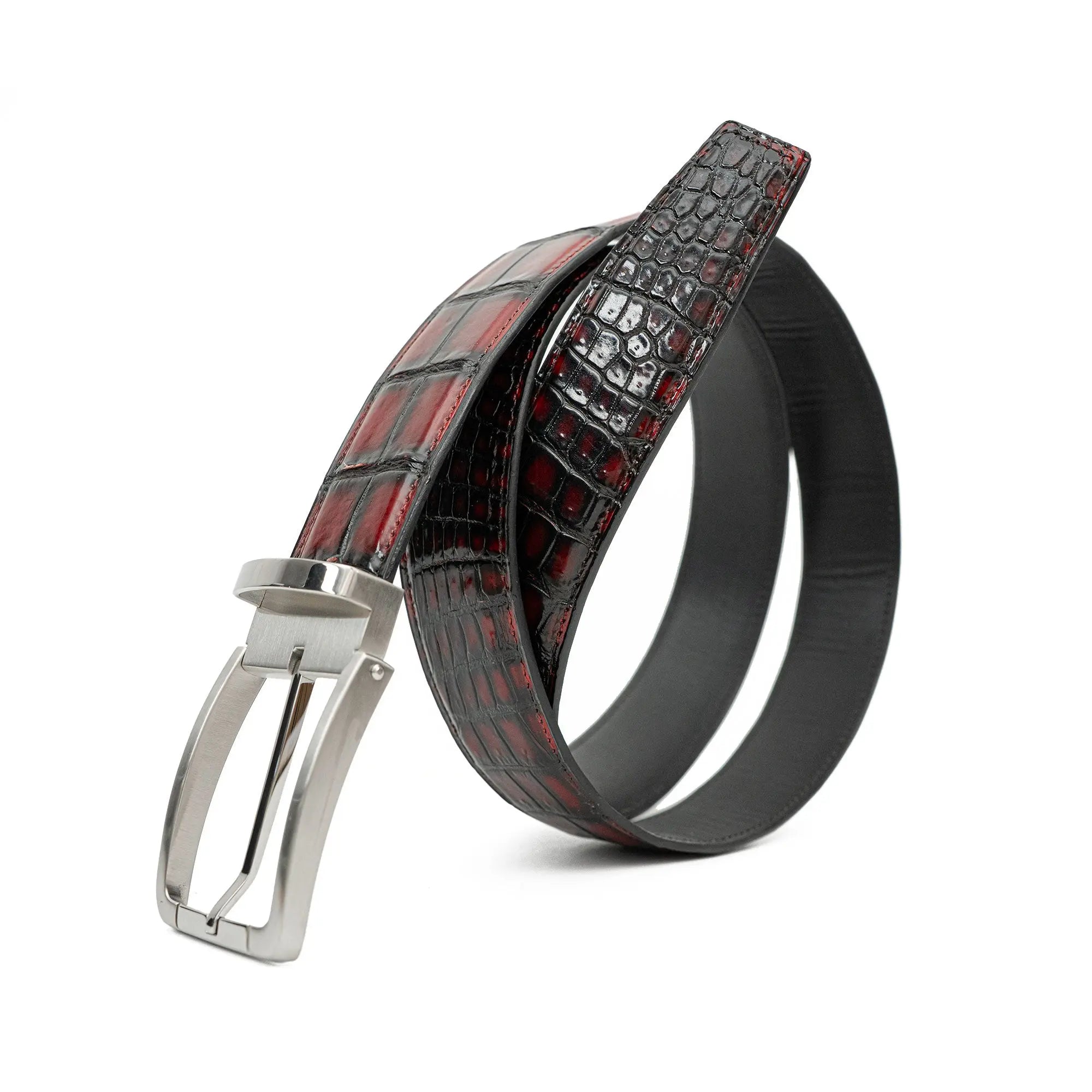 Handcrafted Alligator Leather Belts DVG279 Divinch