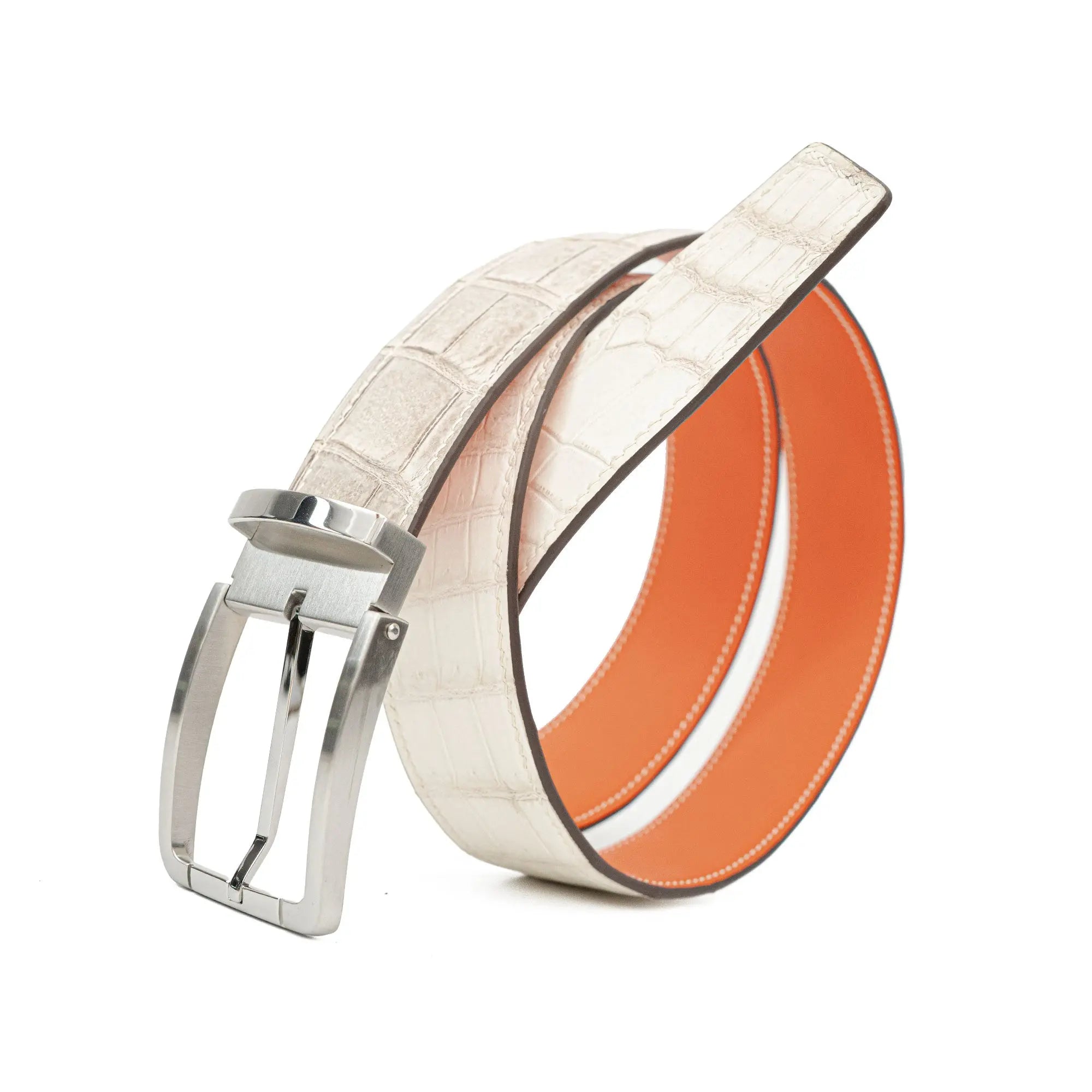 Handcrafted Alligator Leather Belts DVG285 Divinch