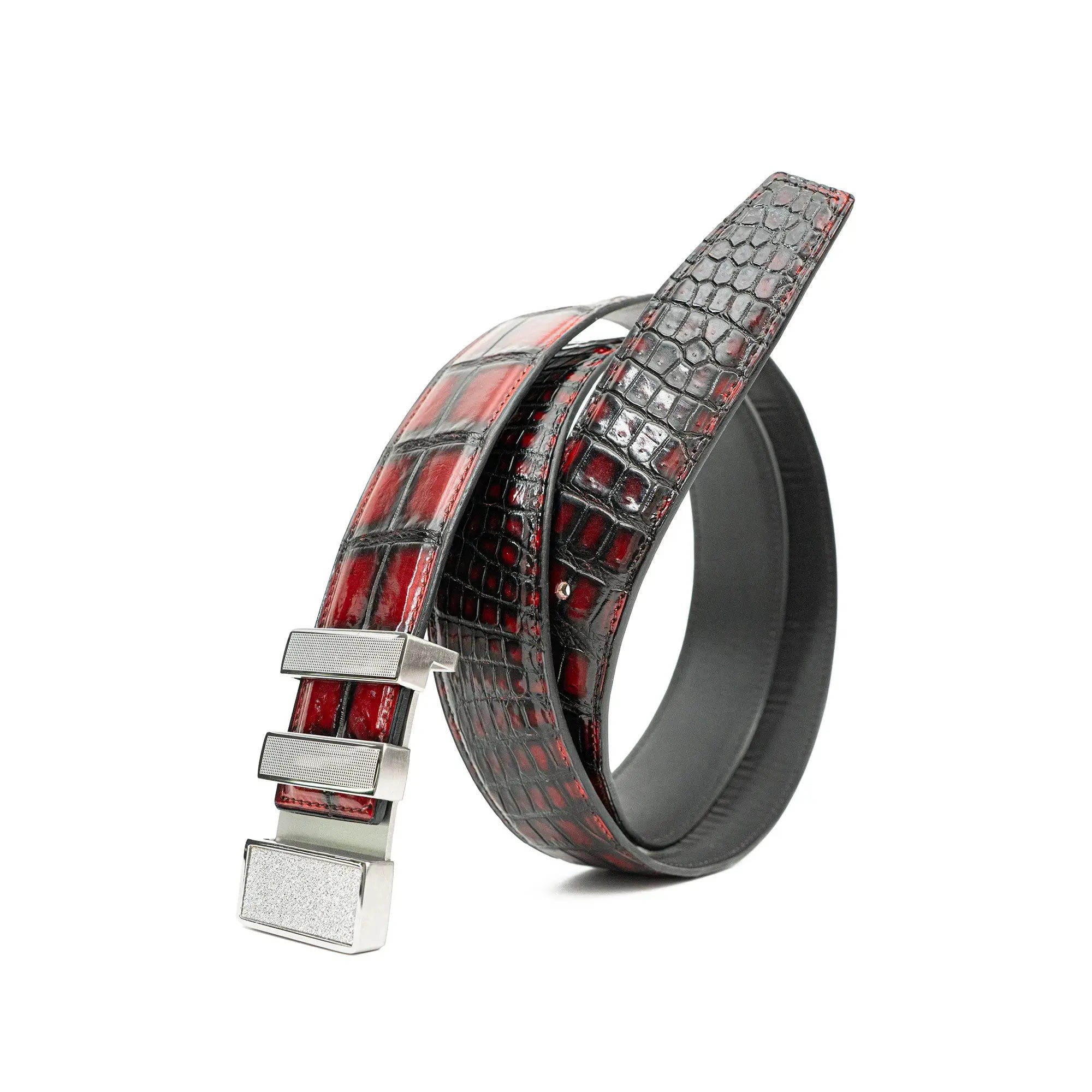Handcrafted Alligator Leather Belts DVG29 Divinch