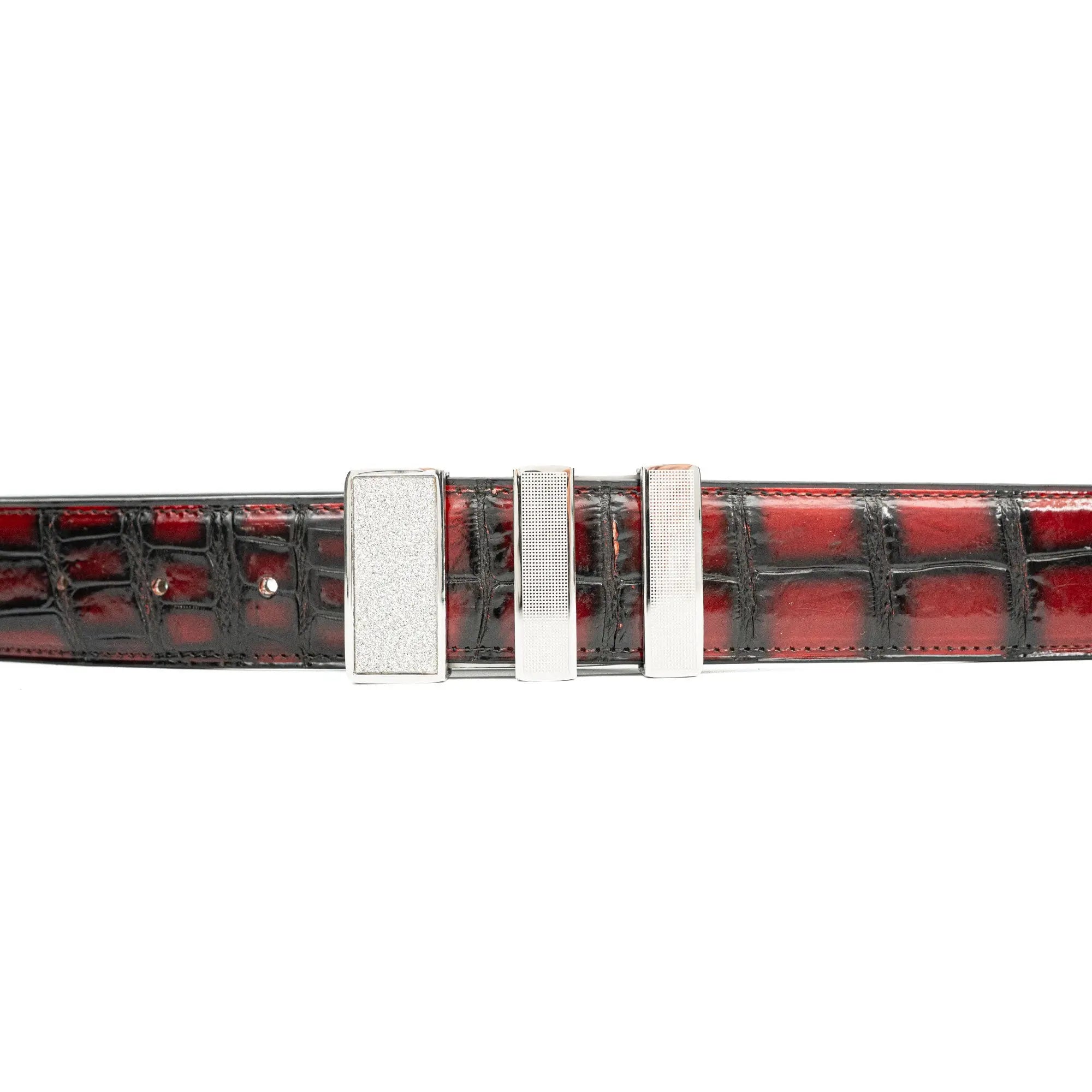 Handcrafted Alligator Leather Belts DVG29 Divinch