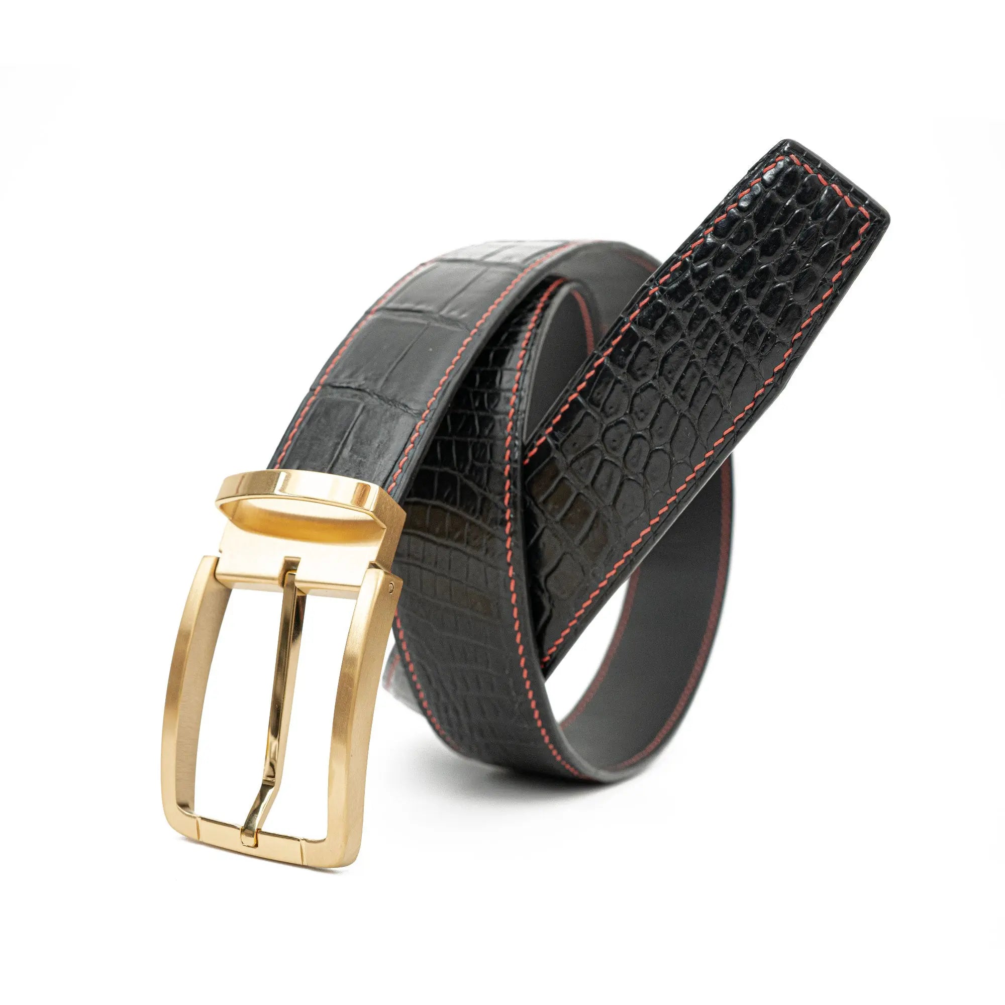 Handcrafted Alligator Leather Belts DVG291 Divinch