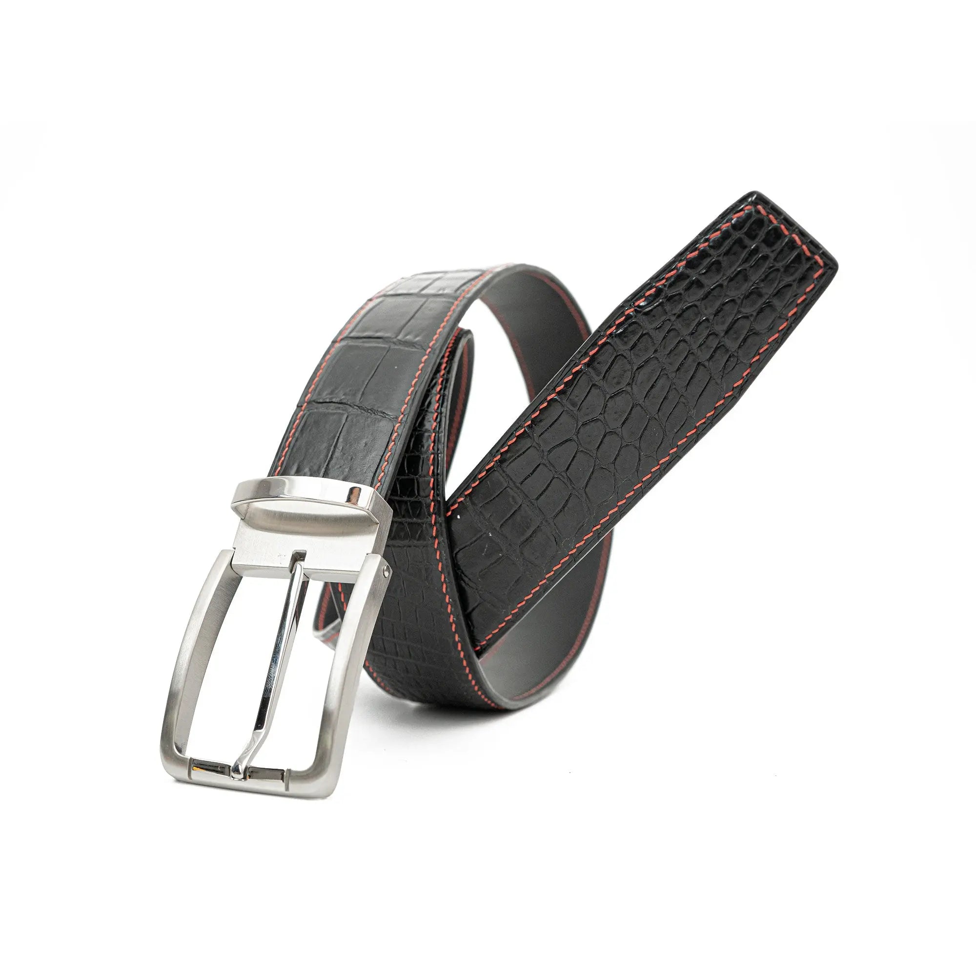 Handcrafted Alligator Leather Belts DVG291 Divinch