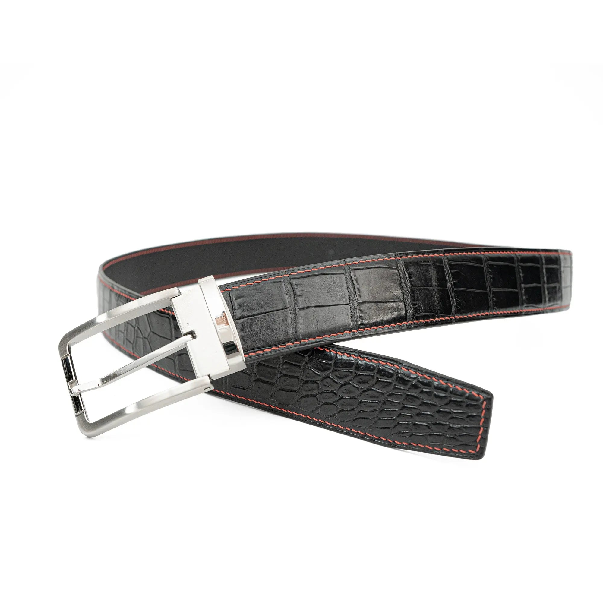 Handcrafted Alligator Leather Belts DVG291 Divinch