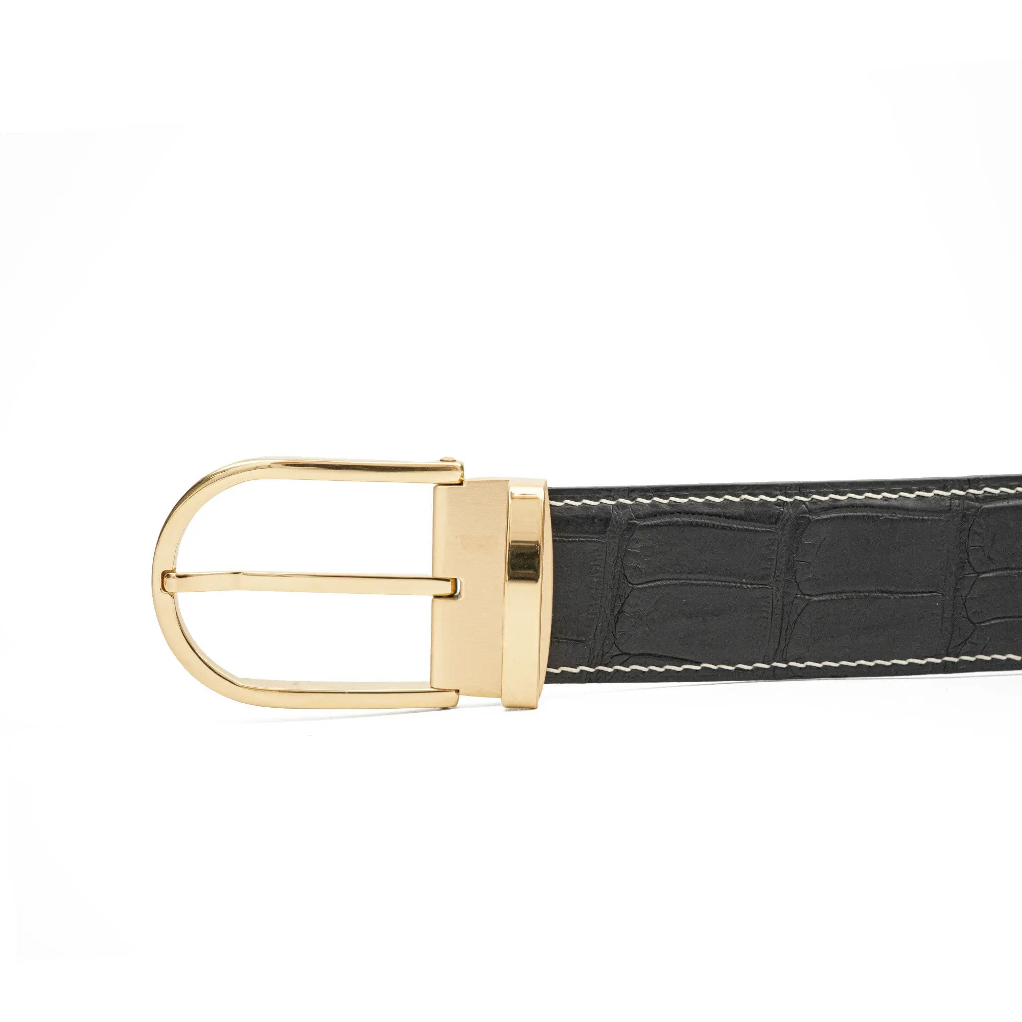 Handcrafted Alligator Leather Belts DVG304 Divinch