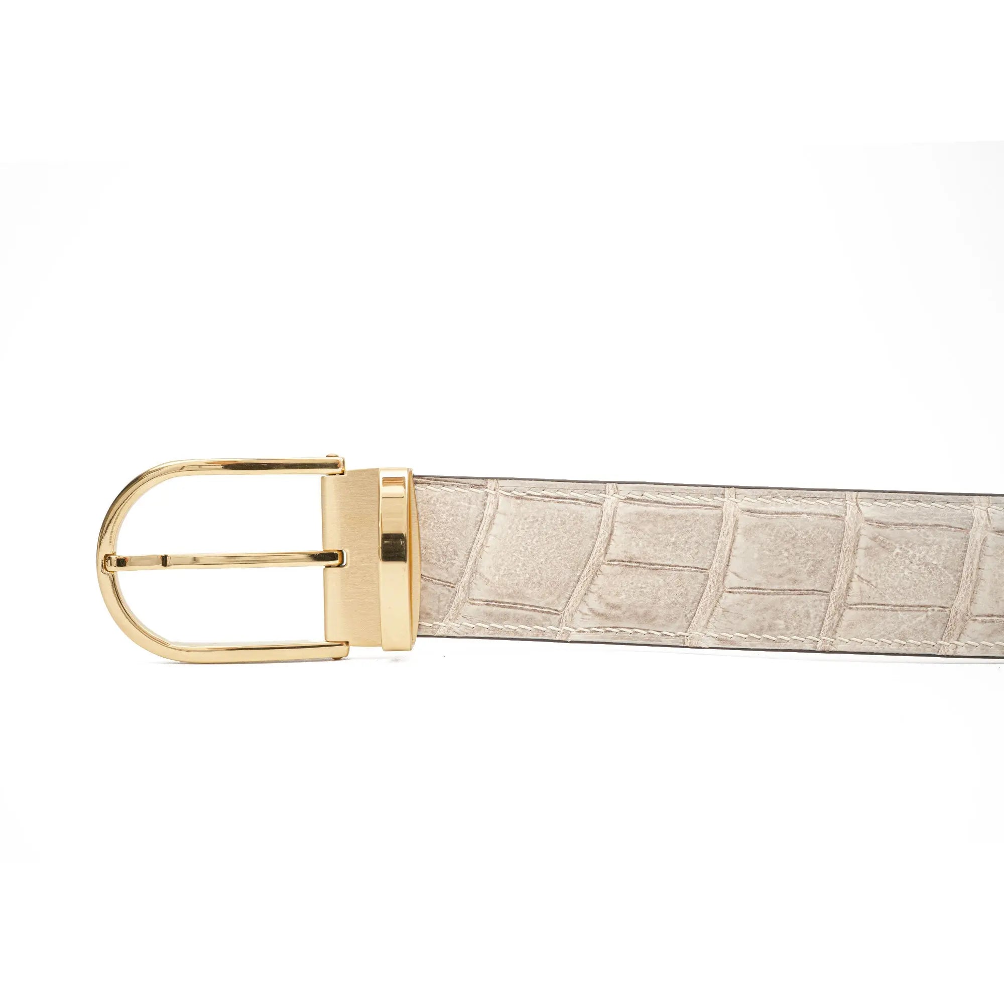Handcrafted Alligator Leather Belts DVG318 Divinch