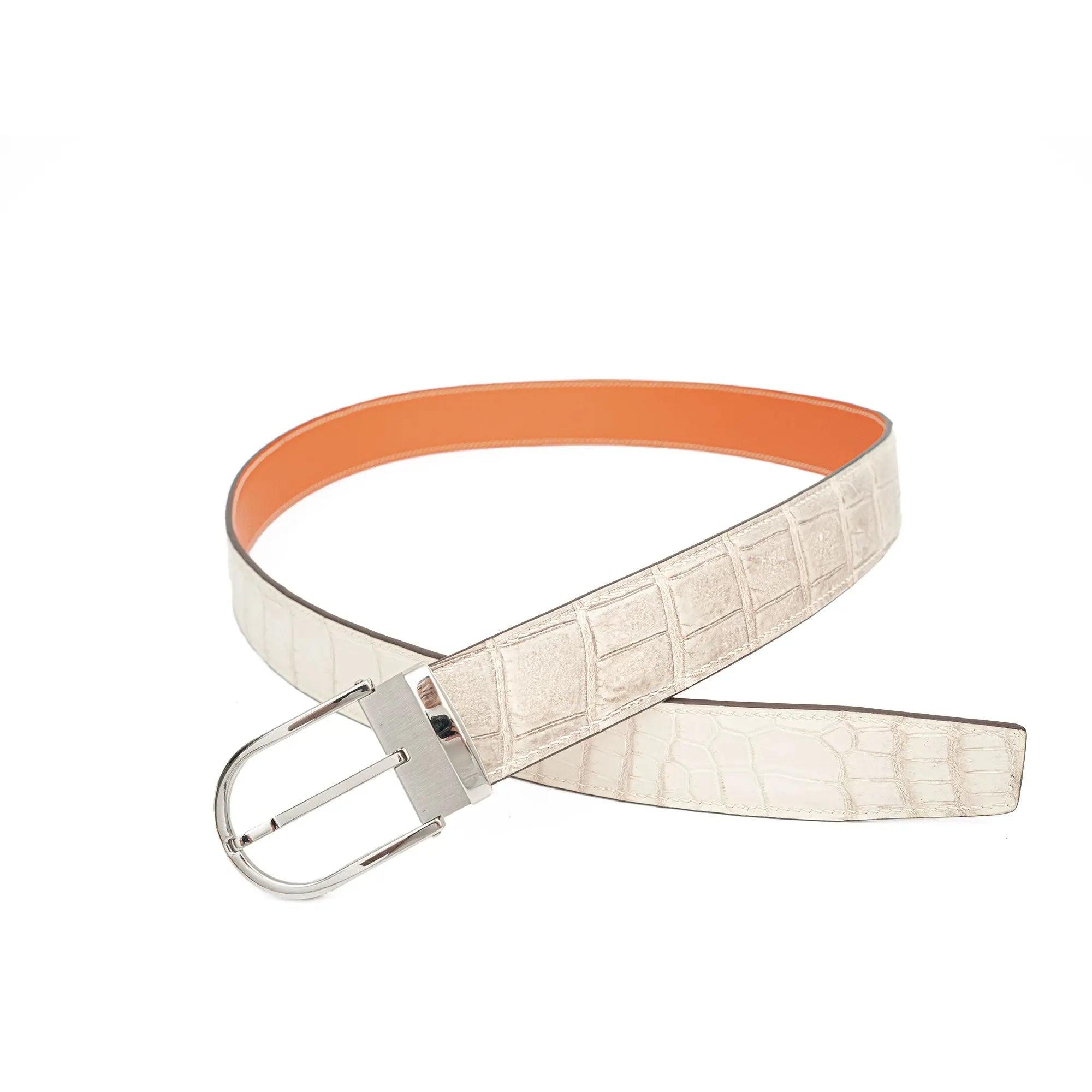 Handcrafted Alligator Leather Belts DVG318 Divinch