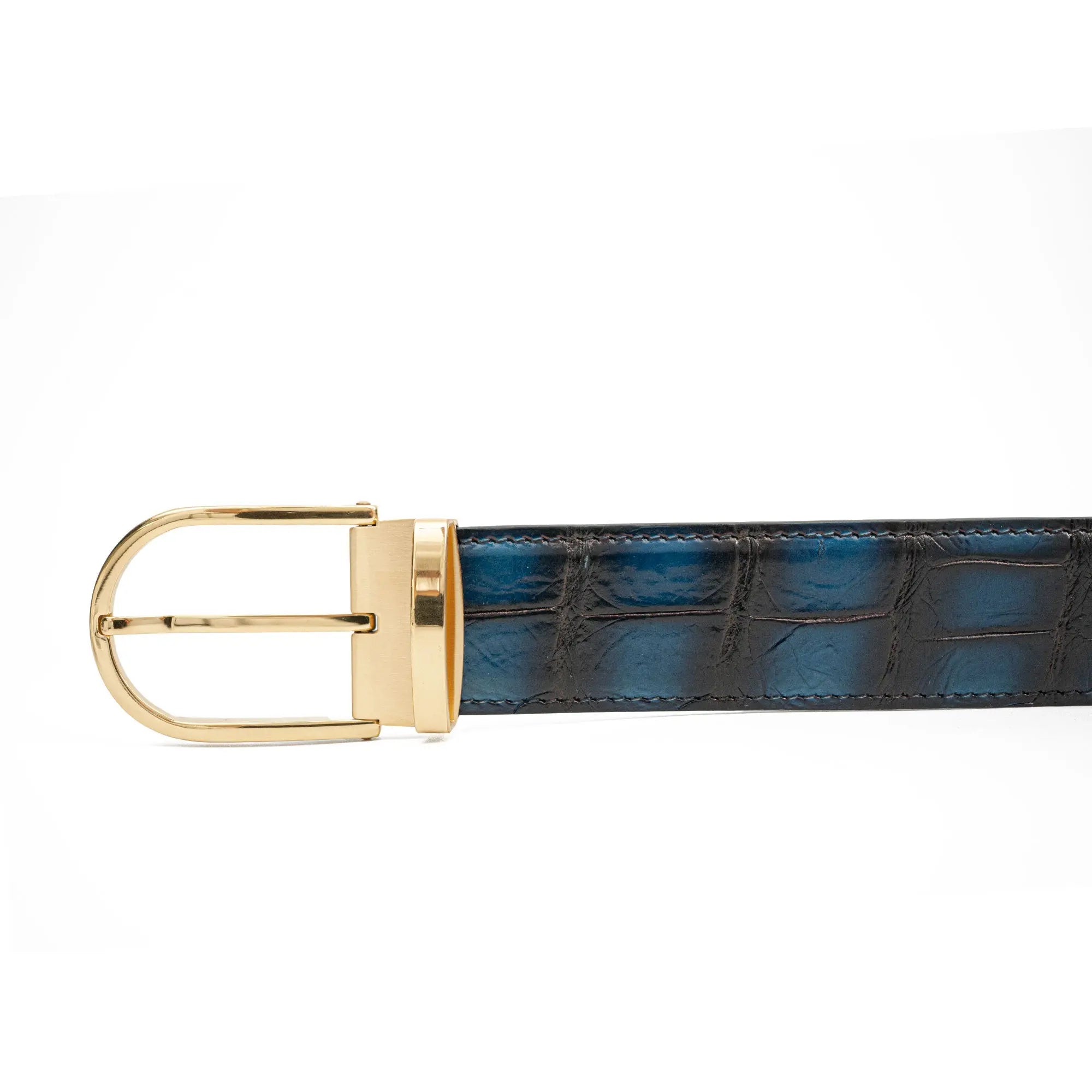 Handcrafted Alligator Leather Belts DVG331 Divinch