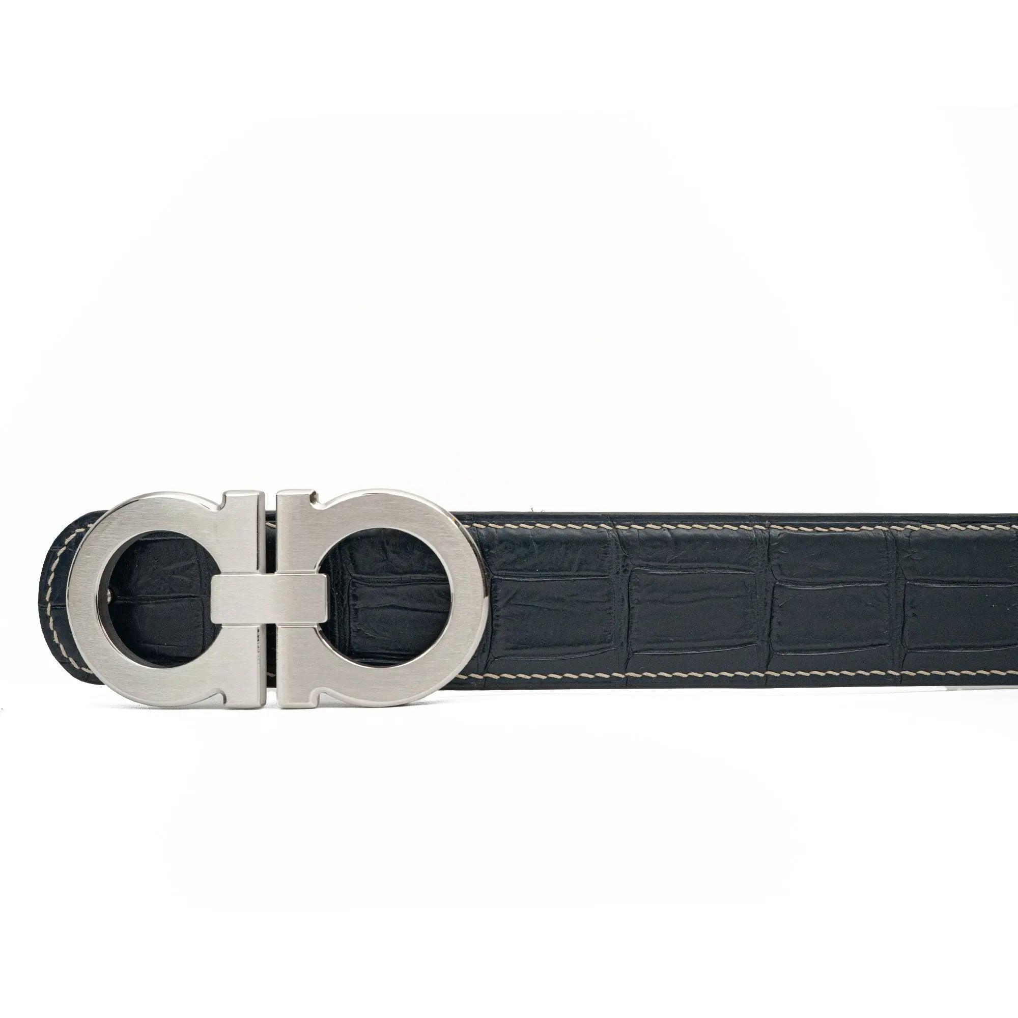 Handcrafted Alligator Leather Belts DVG345 Divinch