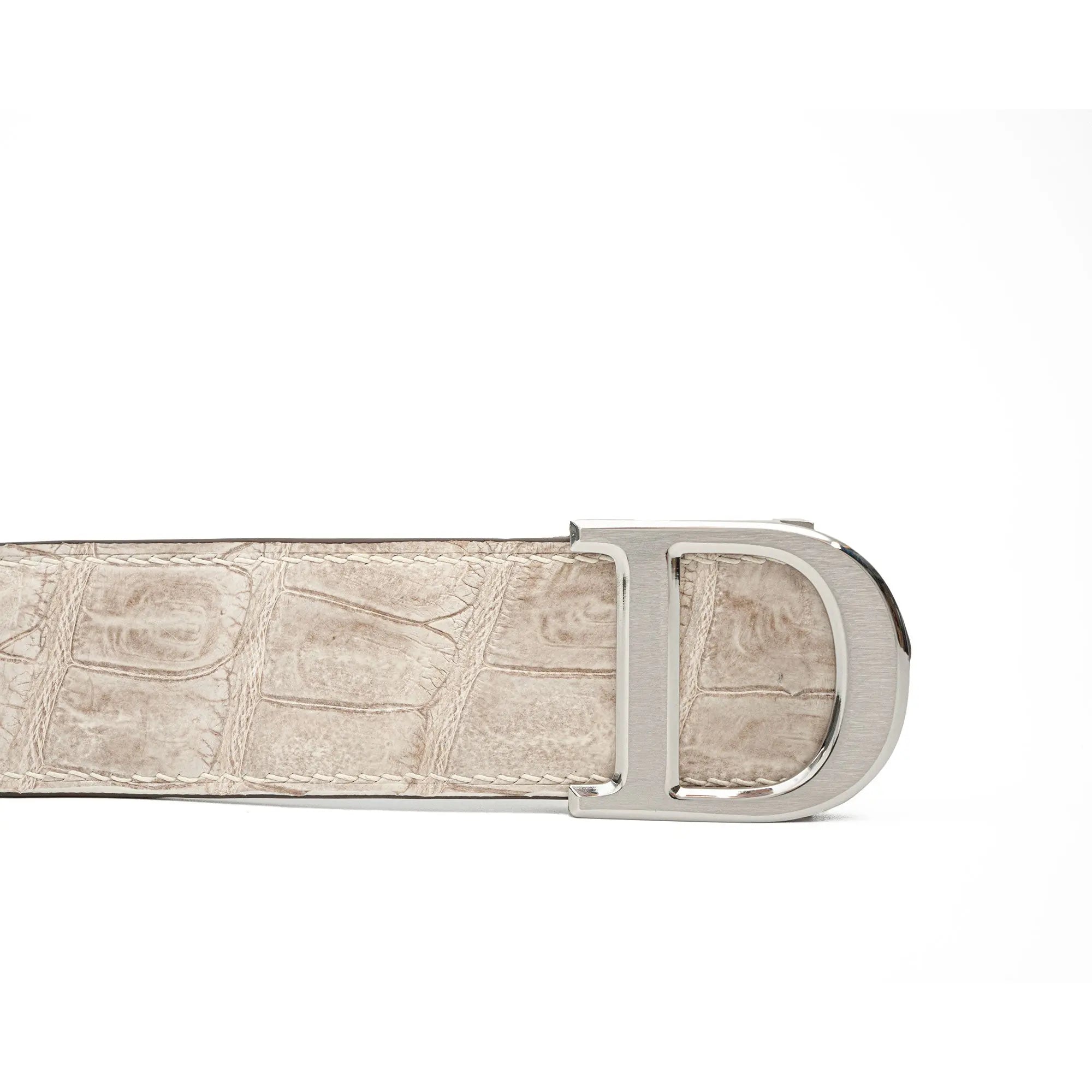 Handcrafted Alligator Leather Belts DVG350 Divinch