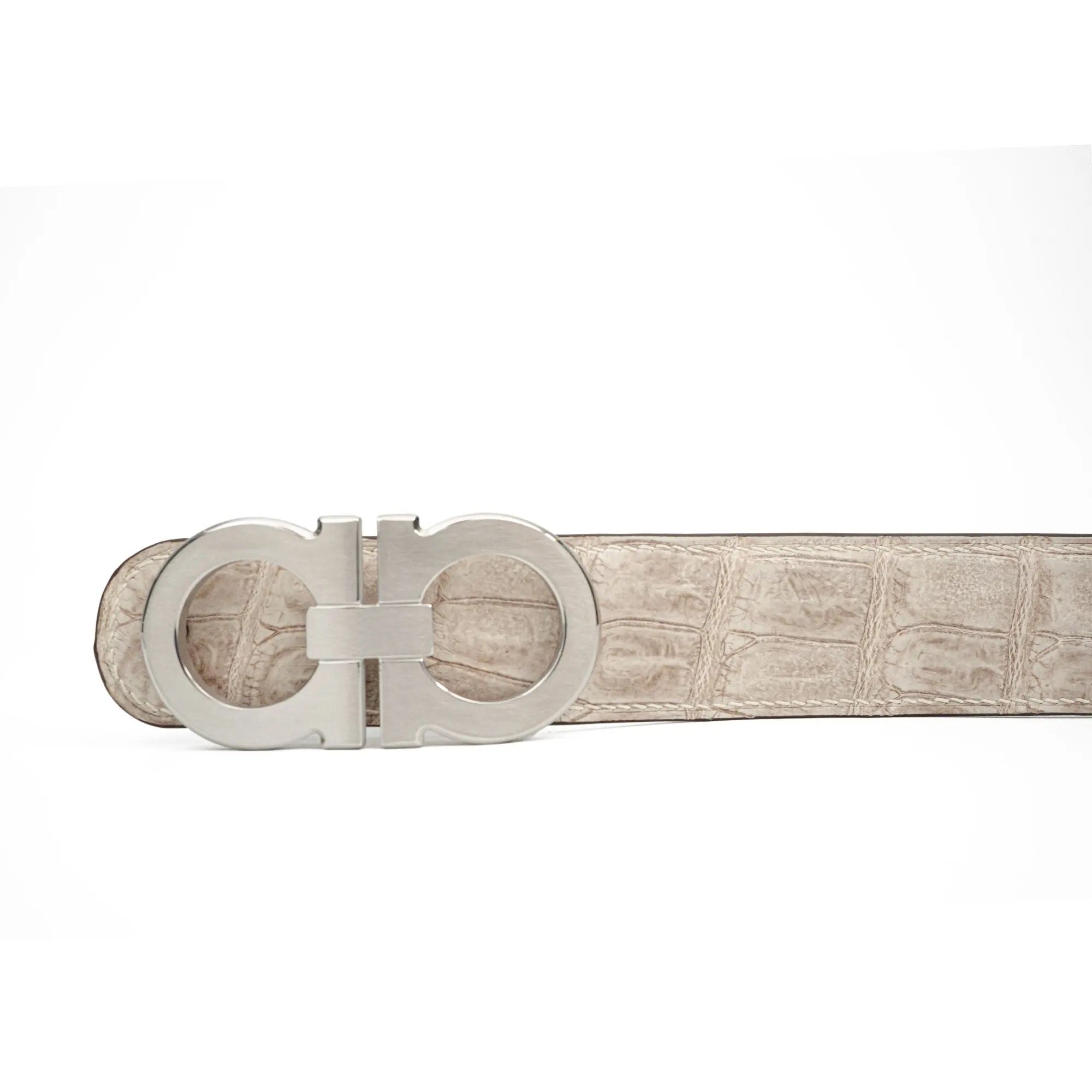 Handcrafted Alligator Leather Belts DVG352 Divinch
