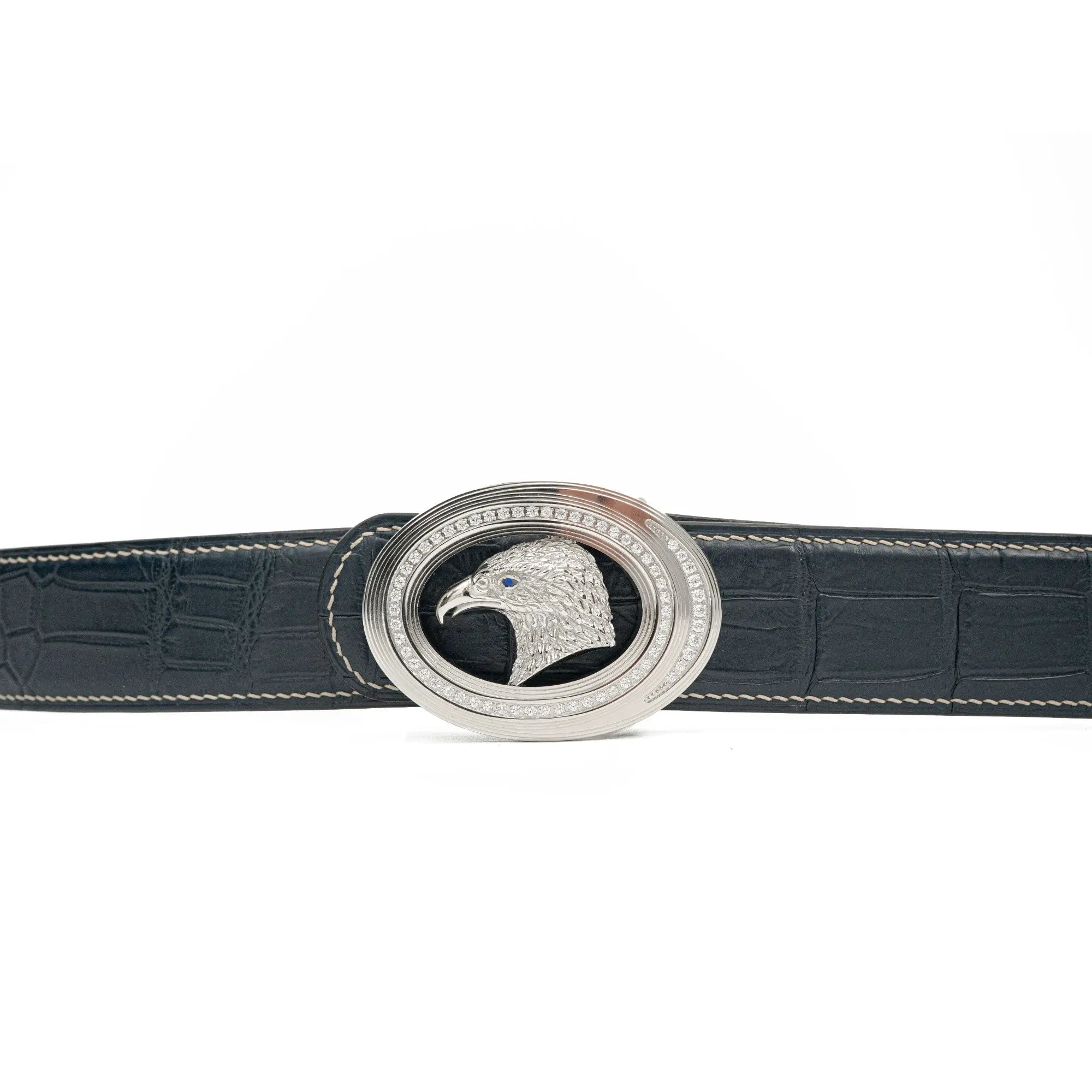 Handcrafted Alligator Leather Belts DVG359 Divinch