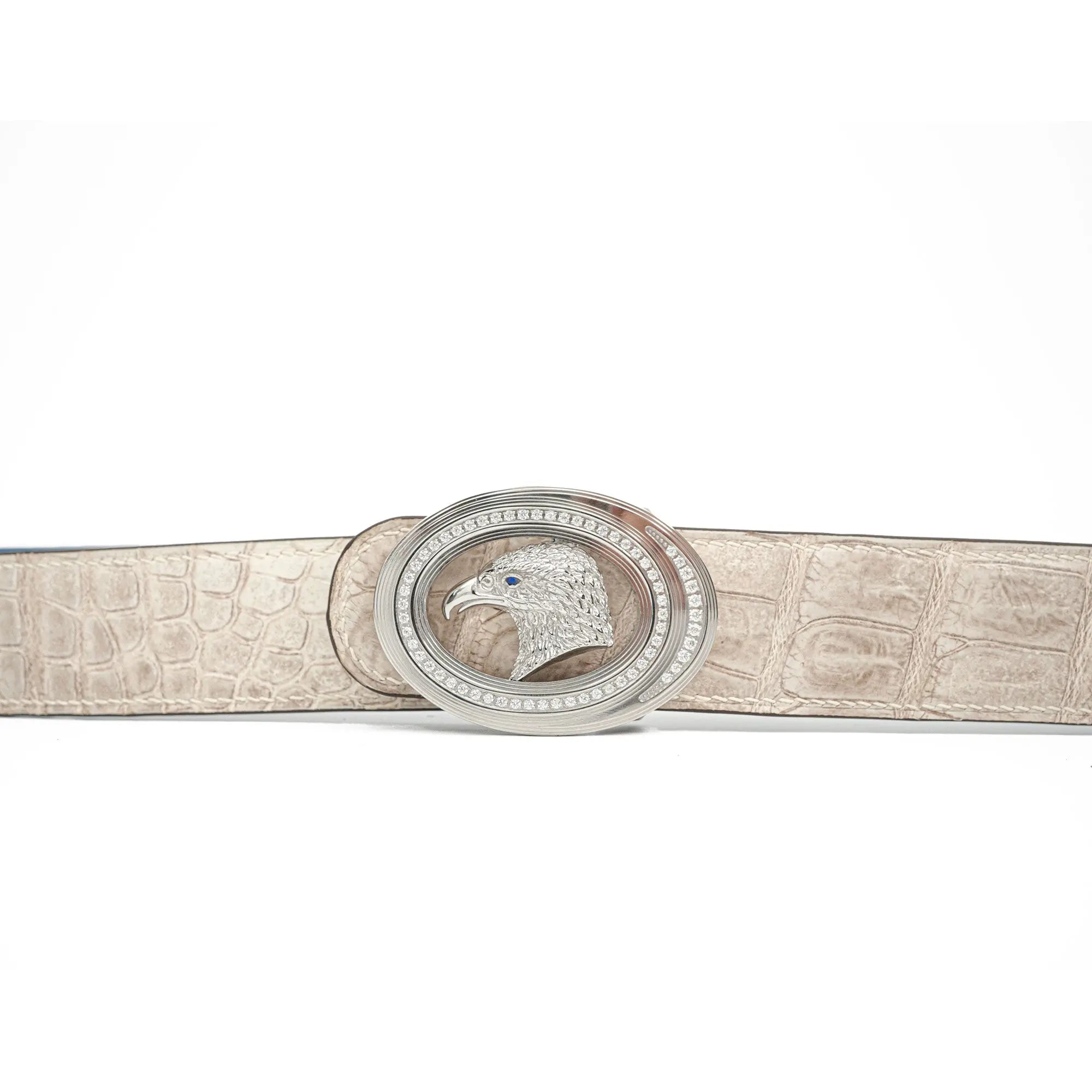 Handcrafted Alligator Leather Belts DVG366 Divinch