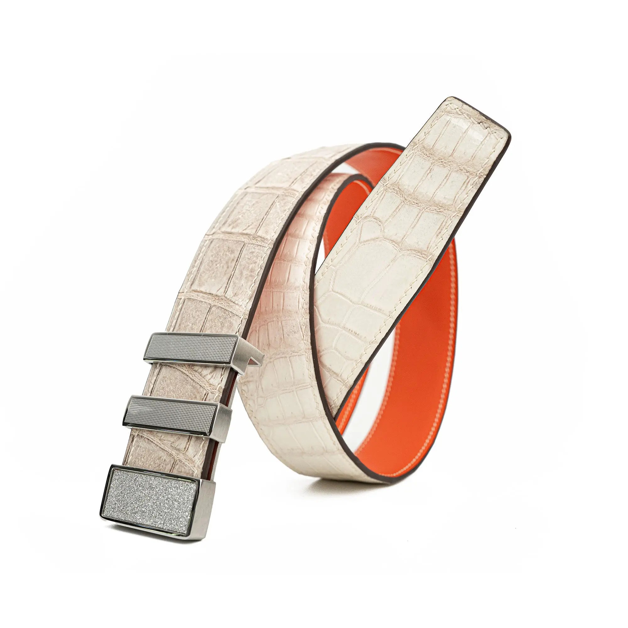 Handcrafted Alligator Leather Belts DVG37 Divinch