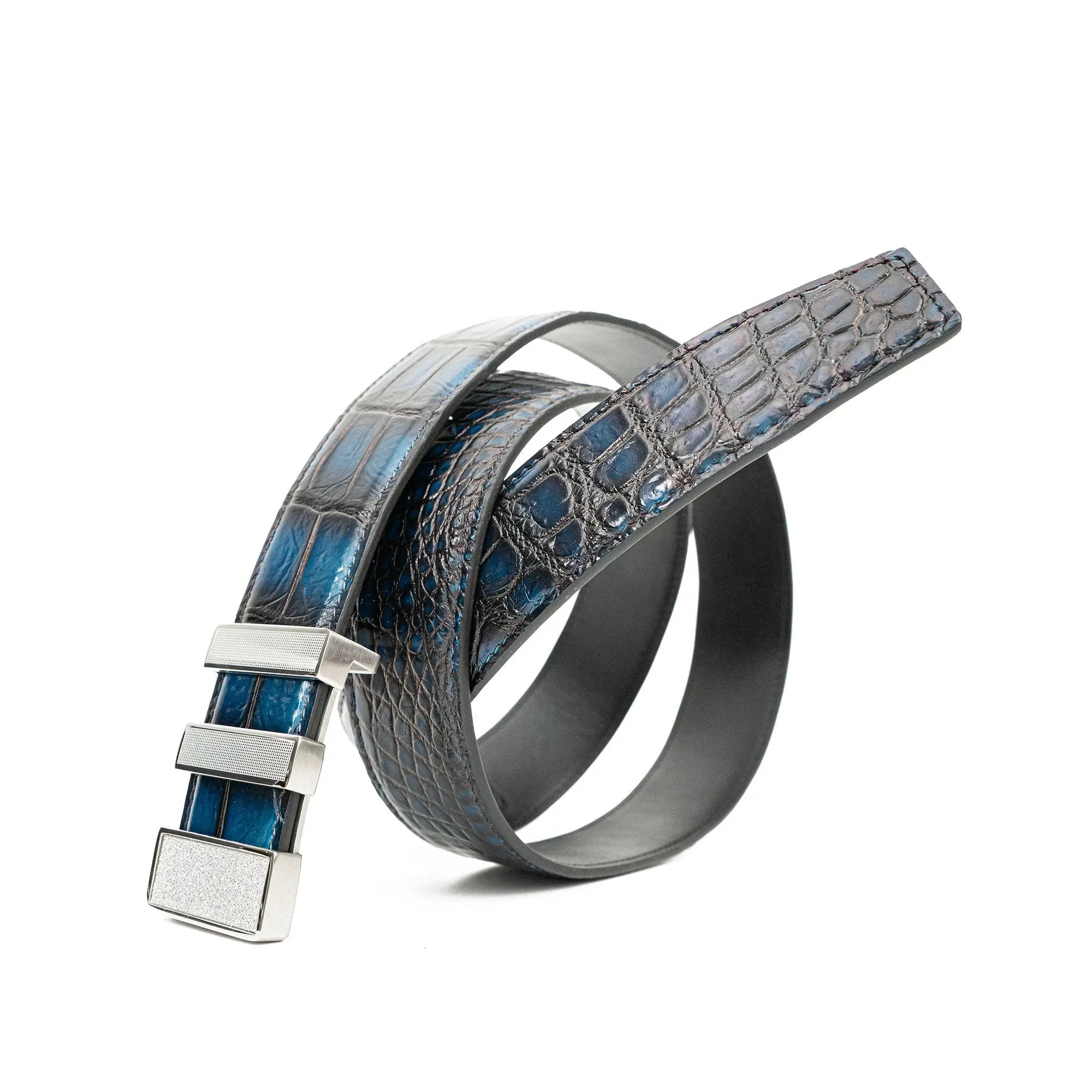 Handcrafted Alligator Leather Belts DVG52 Divinch