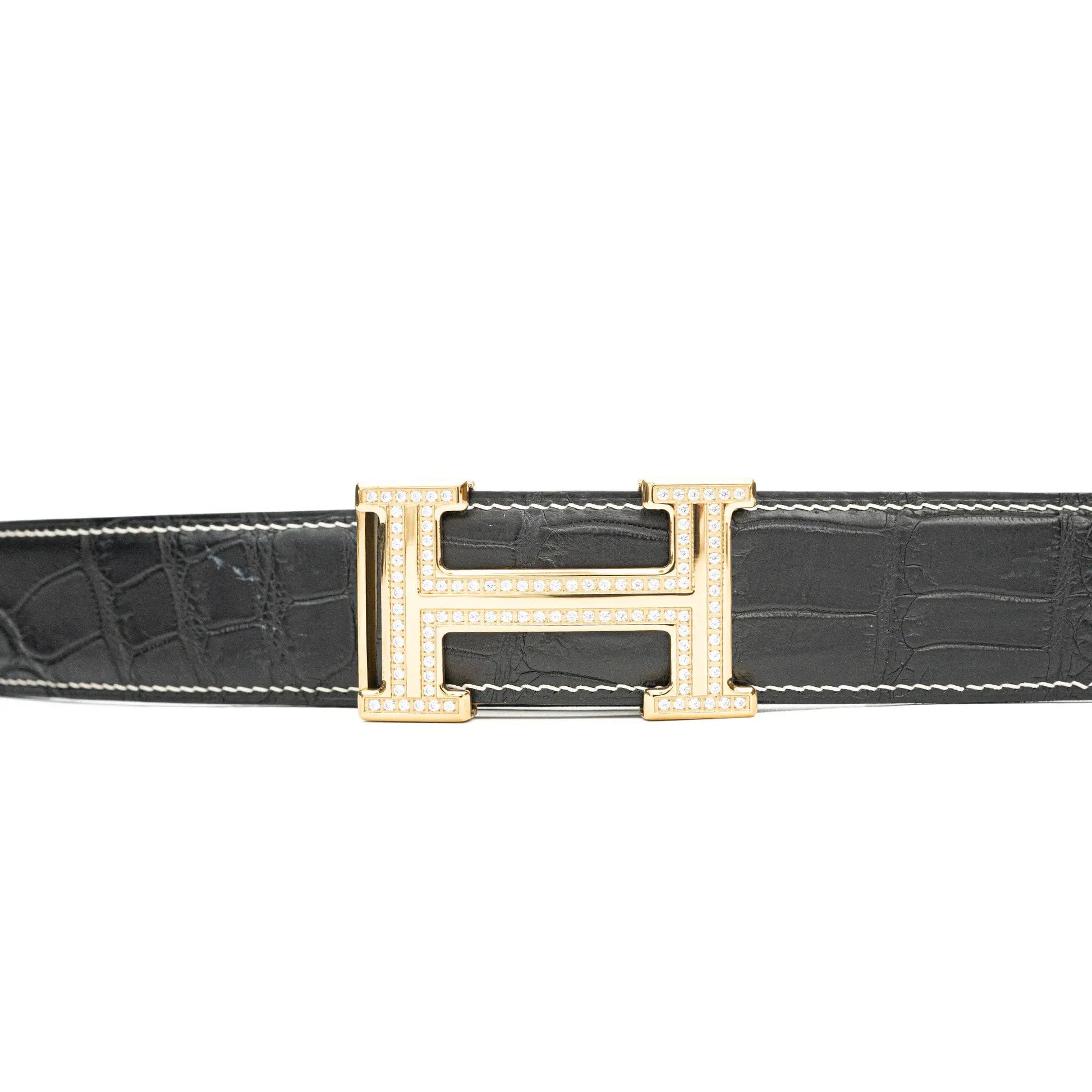 Handcrafted Alligator Leather Belts DVG59 Divinch