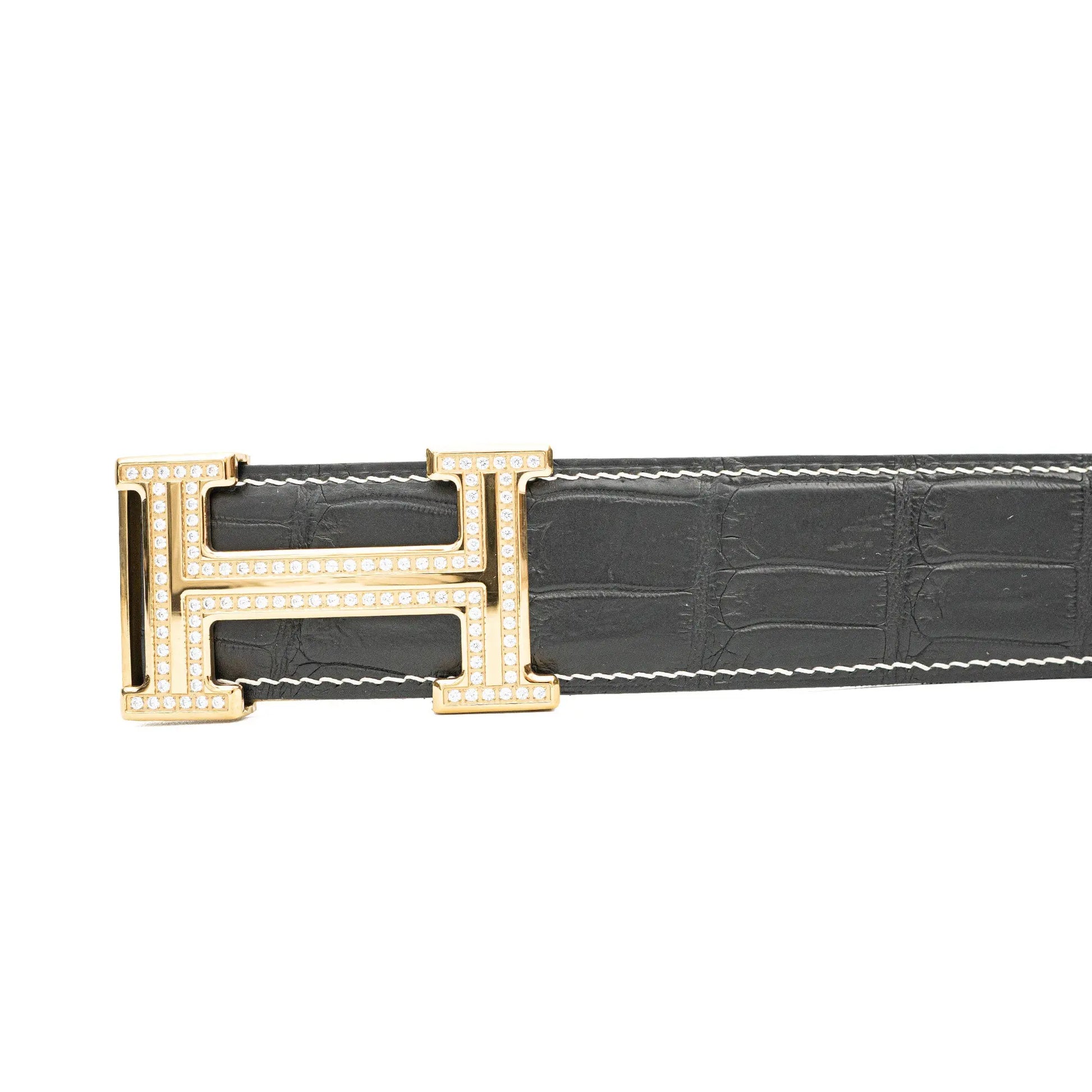 Handcrafted Alligator Leather Belts DVG59 Divinch