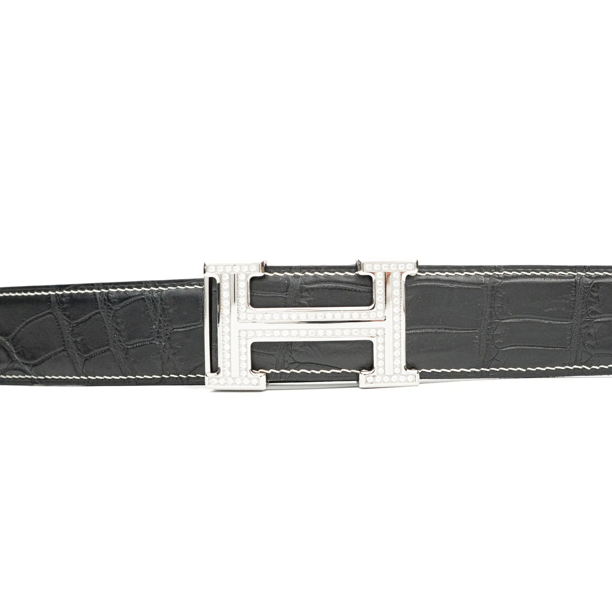 Handcrafted Alligator Leather Belts DVG59 Divinch