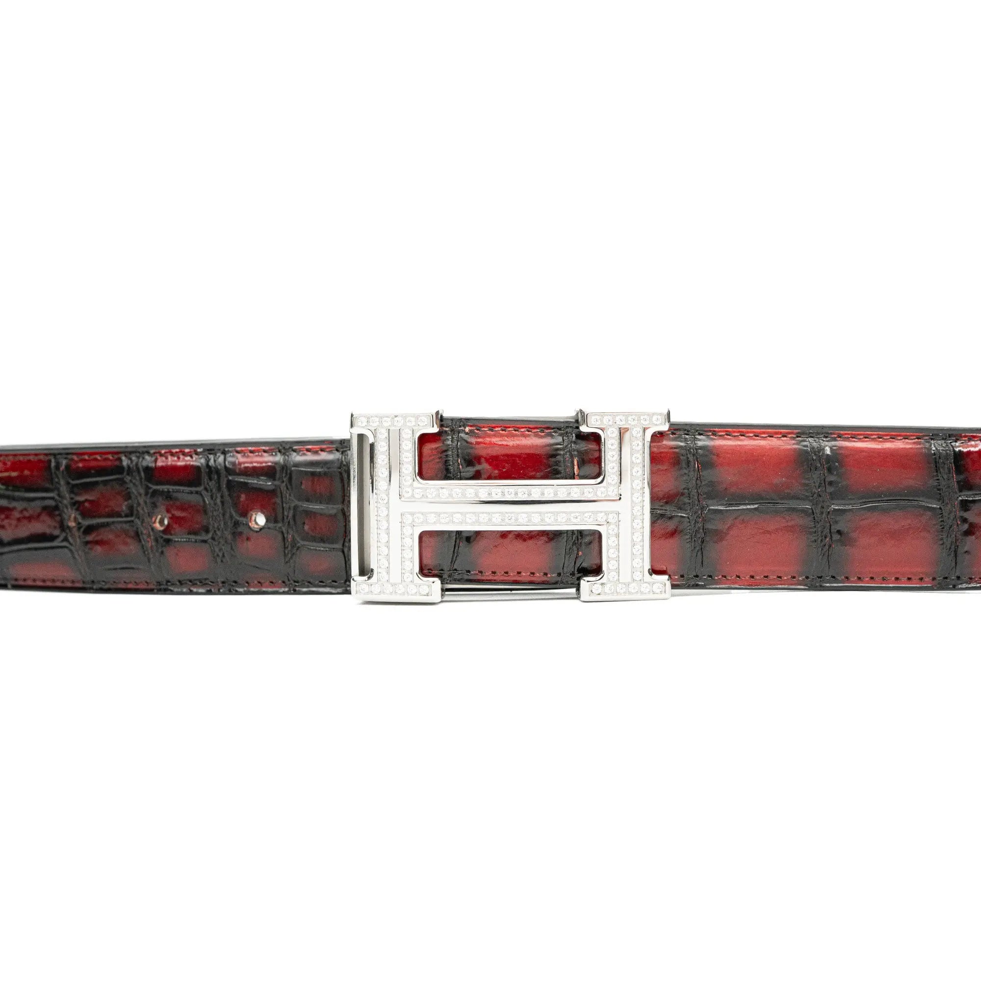 Handcrafted Alligator Leather Belts DVG66 Divinch