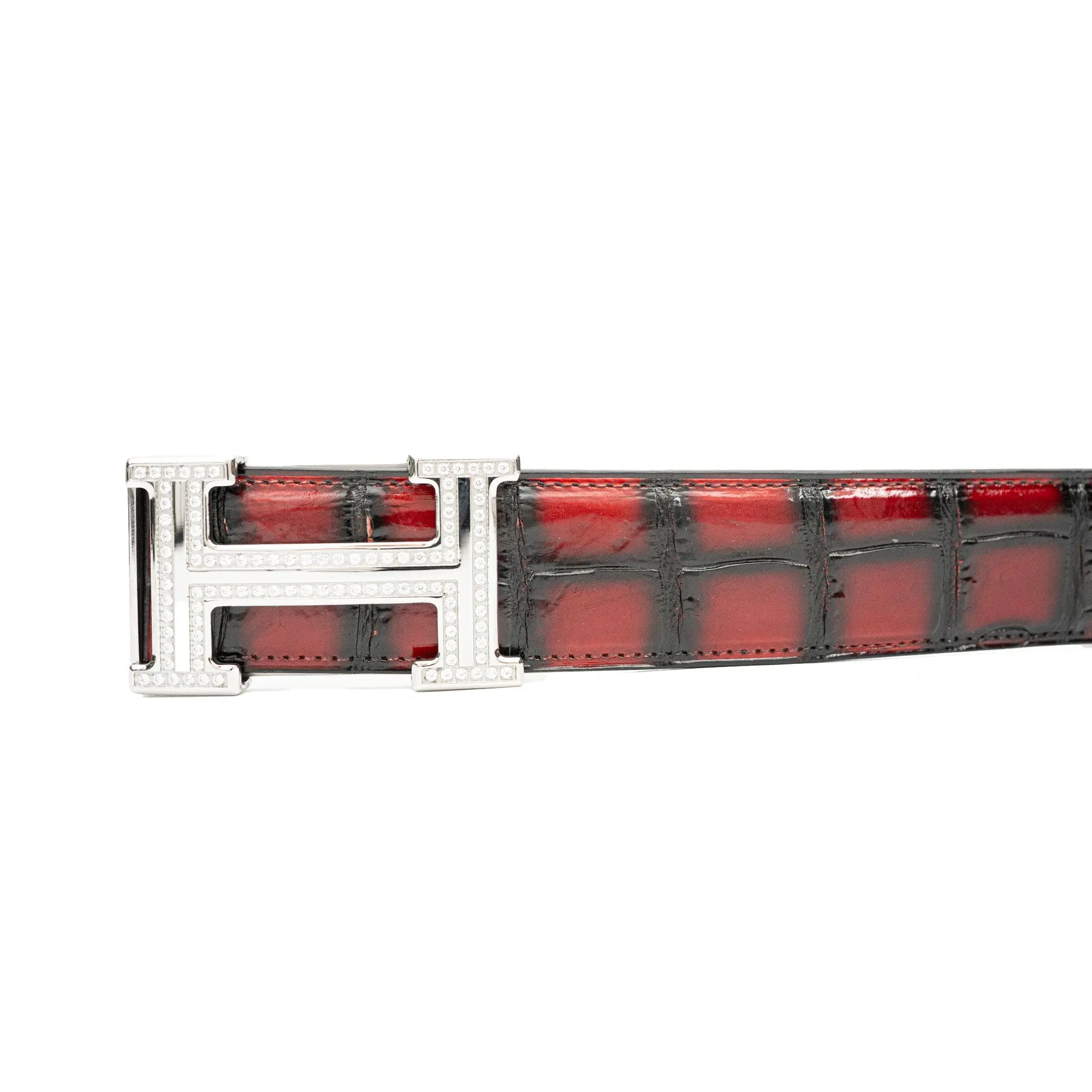 Handcrafted Alligator Leather Belts DVG66 Divinch