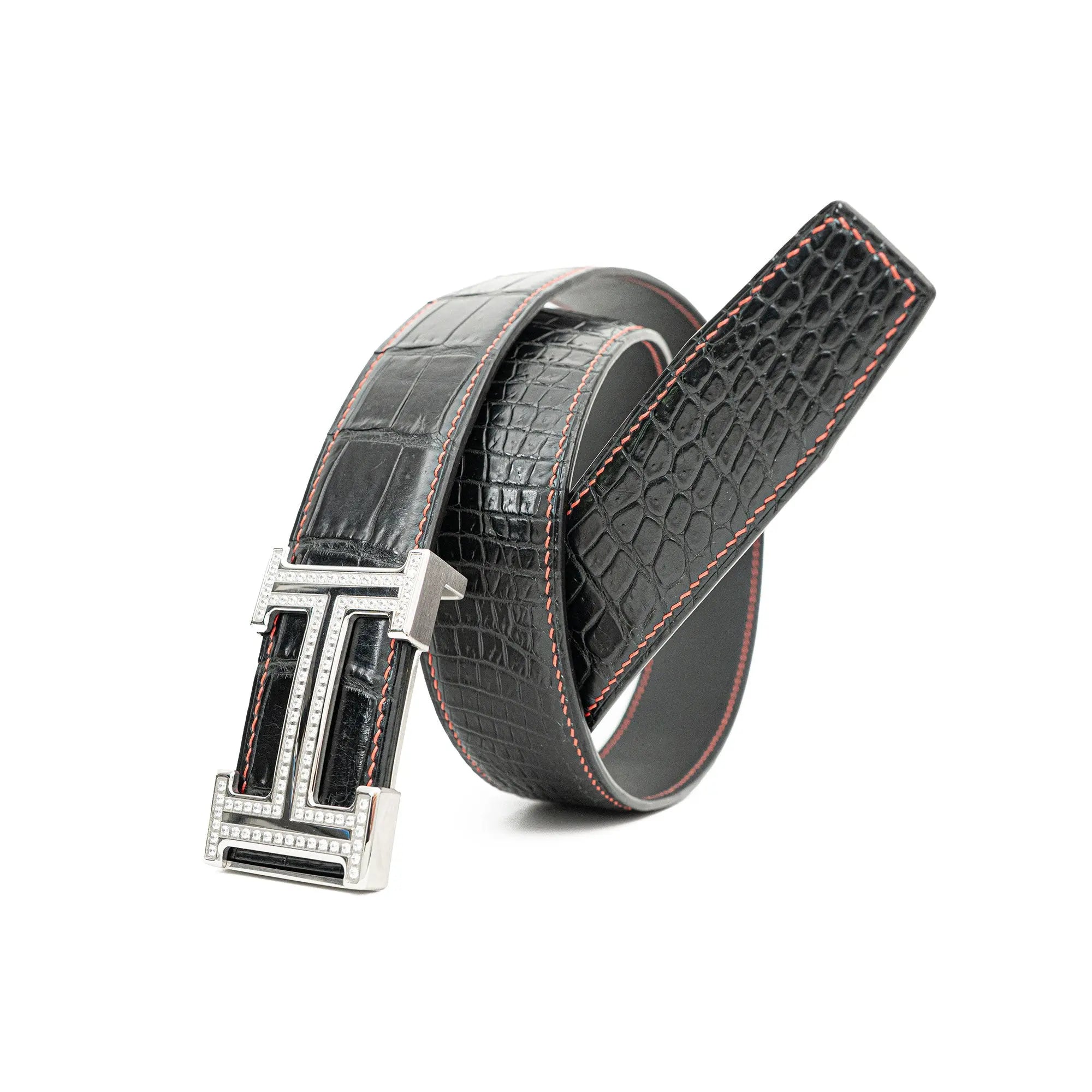 Handcrafted Alligator Leather Belts DVG80 Divinch