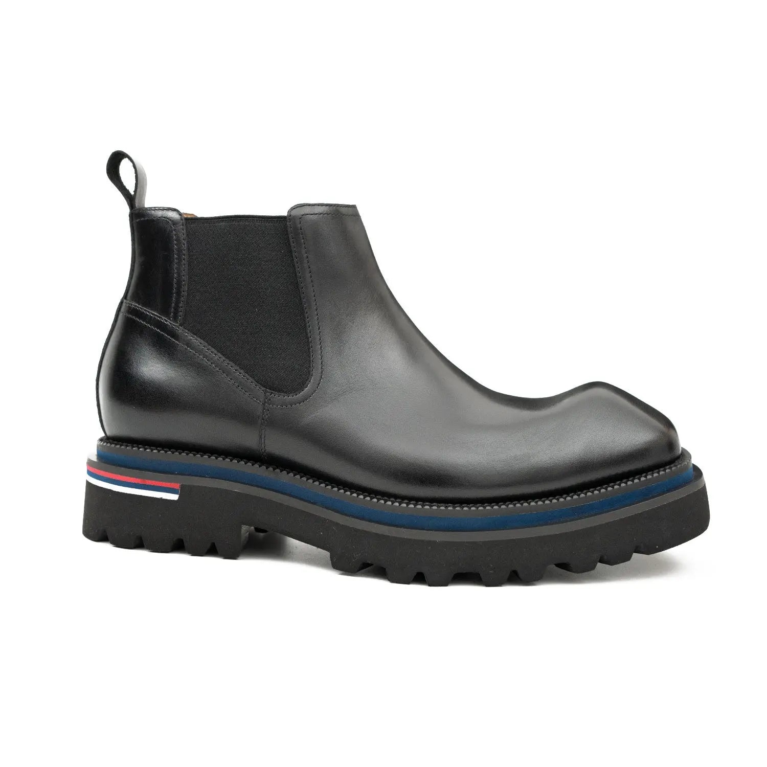 Handmade black calfskin Chelsea boots DIVINCH