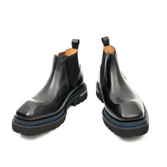 Handmade black calfskin Chelsea boots DIVINCH