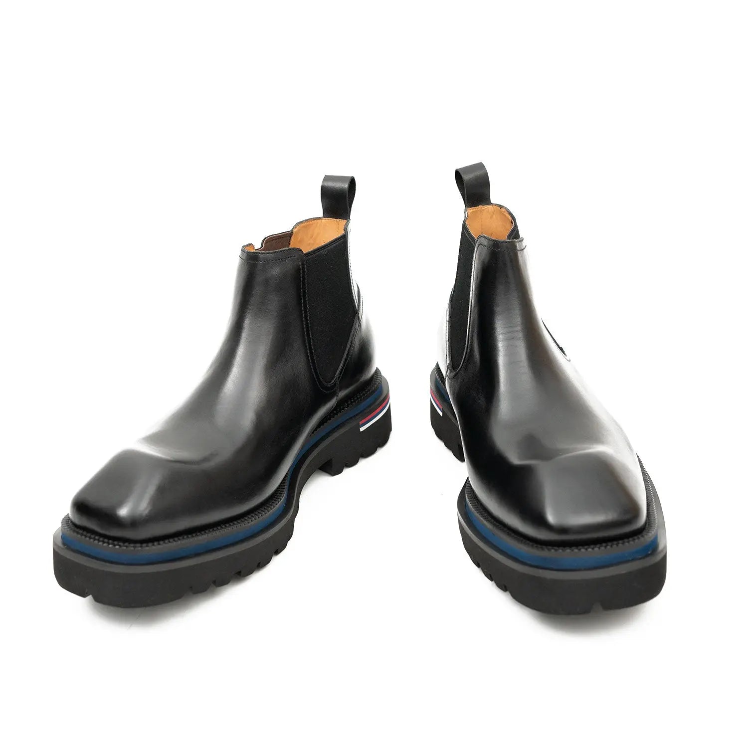 Handmade black calfskin Chelsea boots DIVINCH