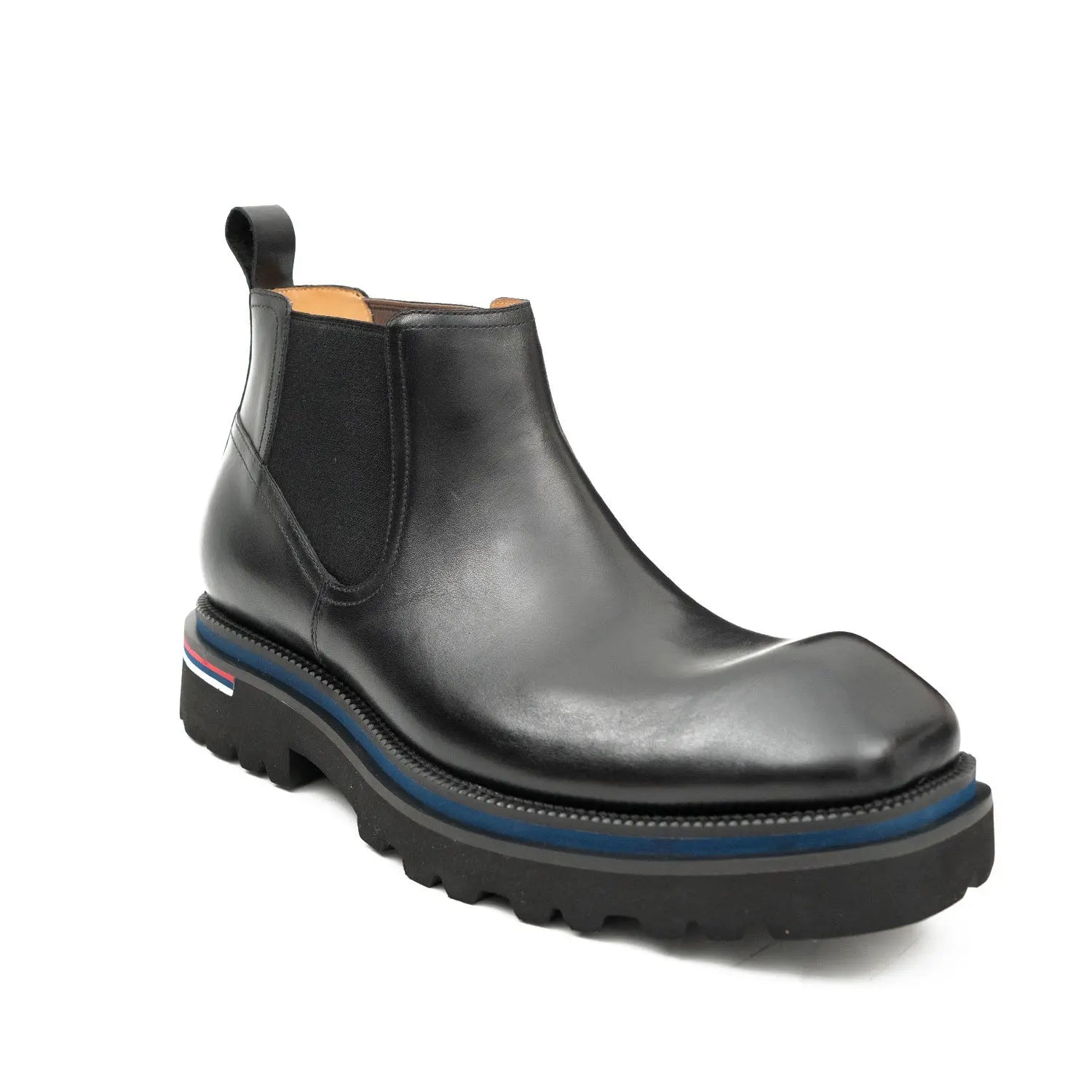 Handmade black calfskin Chelsea boots DIVINCH