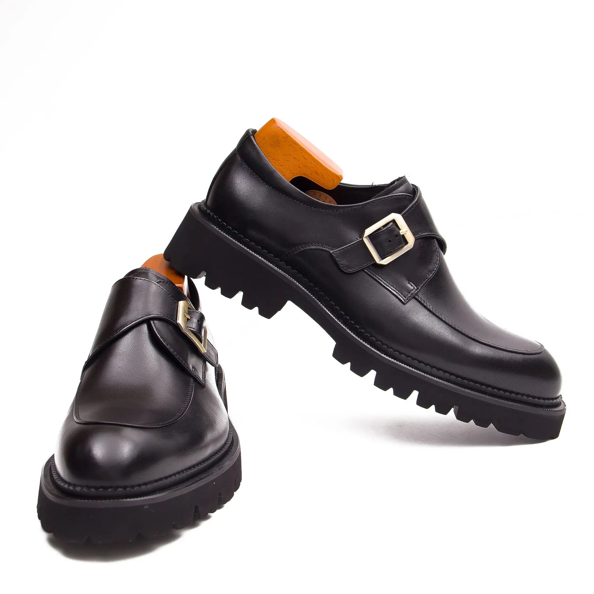 Men's formal thick-soled monk shoes D96151 DIVINCH