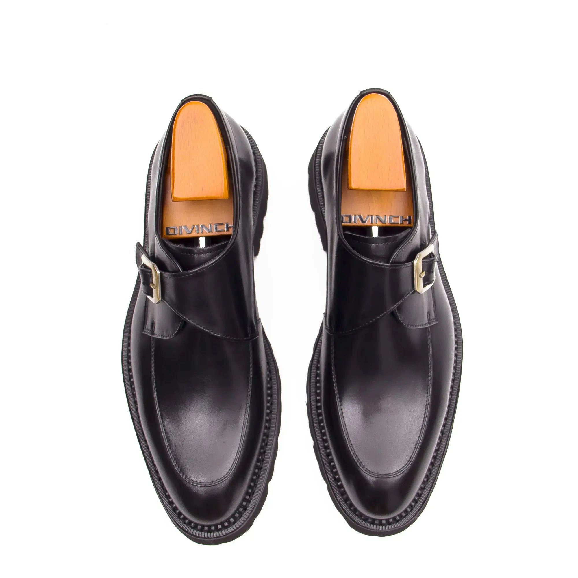 Men's formal thick-soled monk shoes D96151 DIVINCH