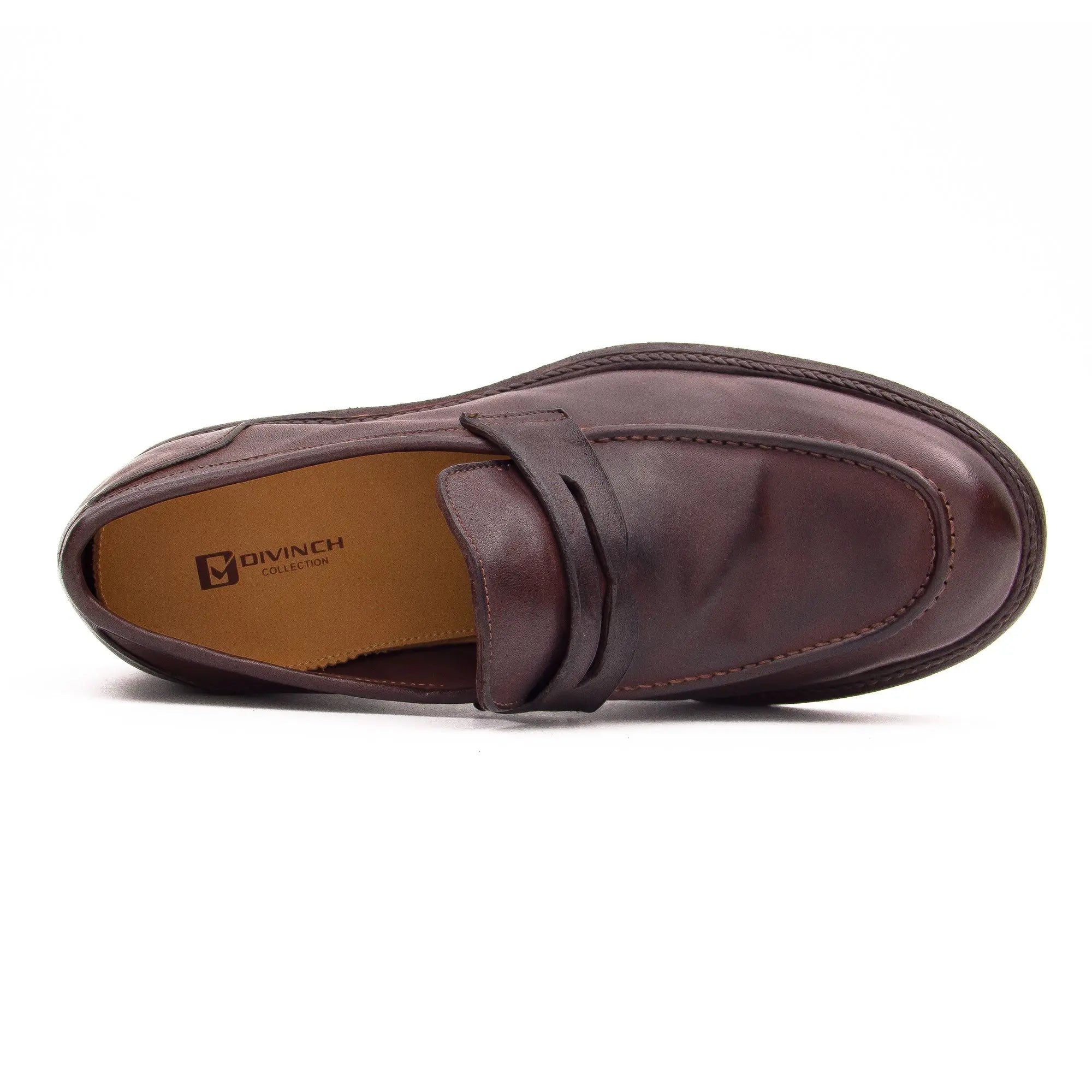 Goodyear Horse Leather Loafers D82807 DIVINCH