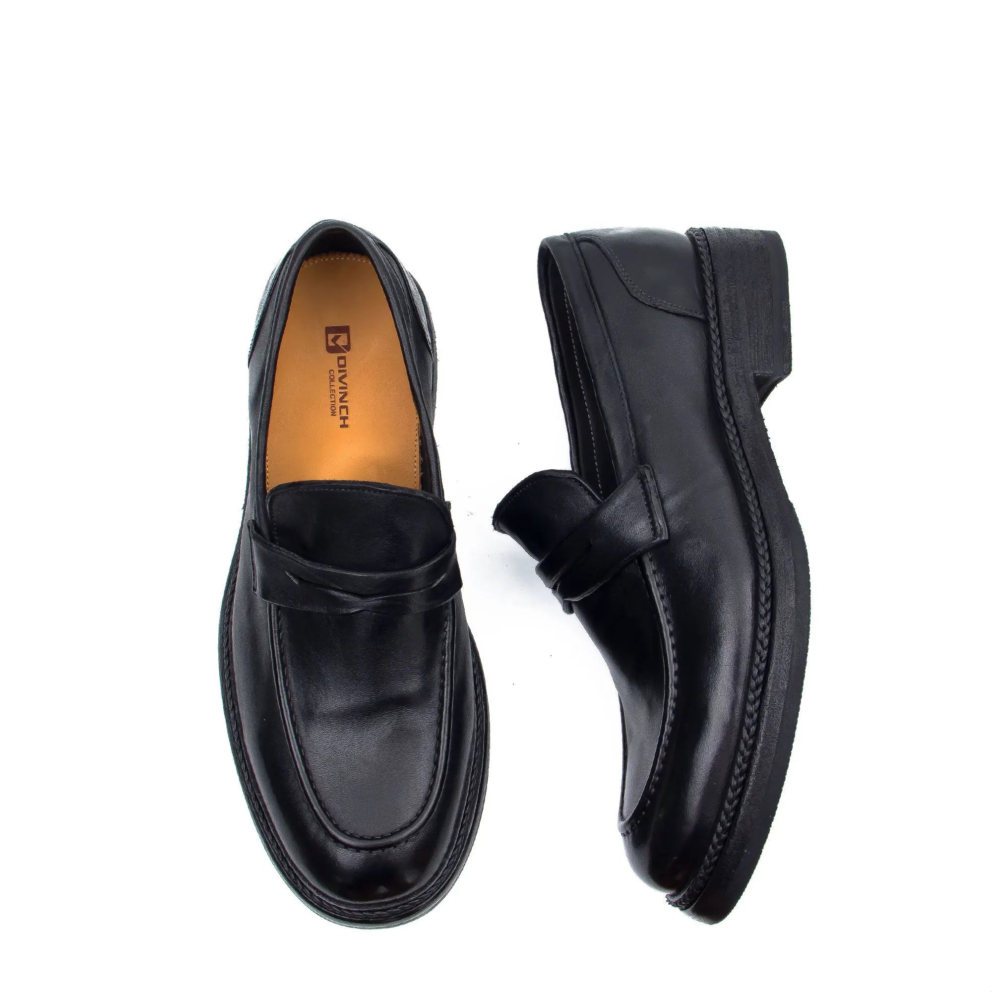 Goodyear Horse Leather Loafers D82807 DIVINCH