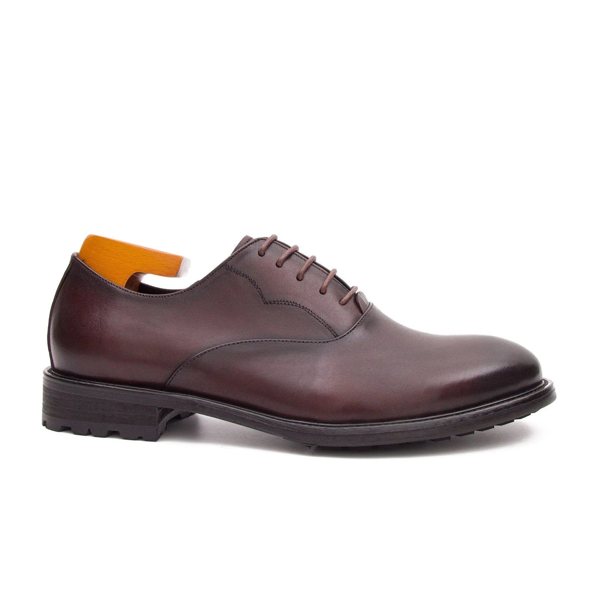 Hand Washed Leather Derby Shoes 99802 - Divinch