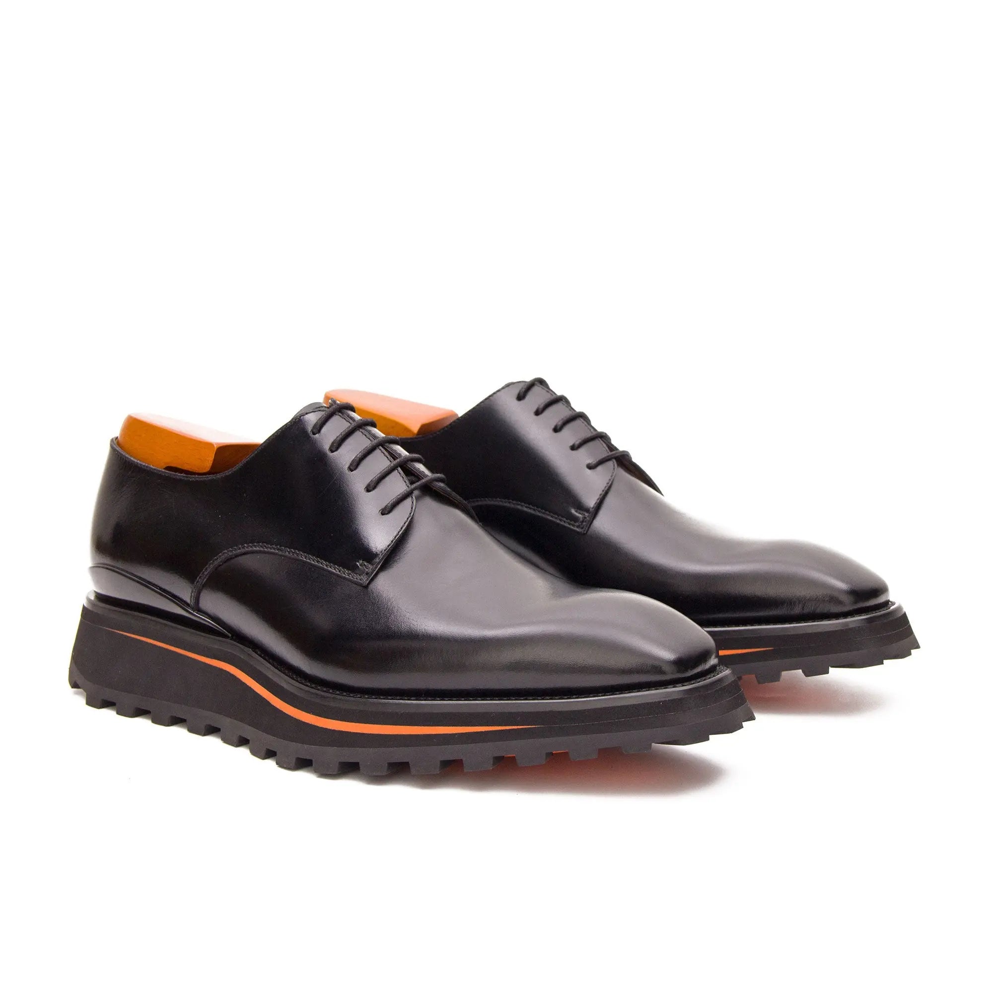 Calf leather business dress derby shoes - Divinch