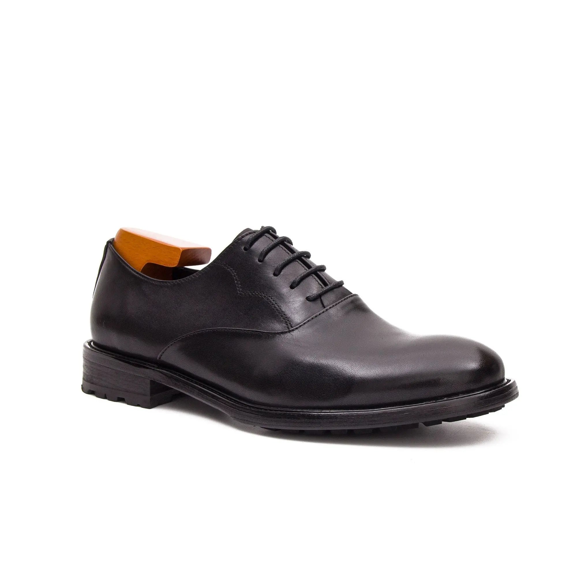 Hand Washed Leather Derby Shoes 99802 - Divinch